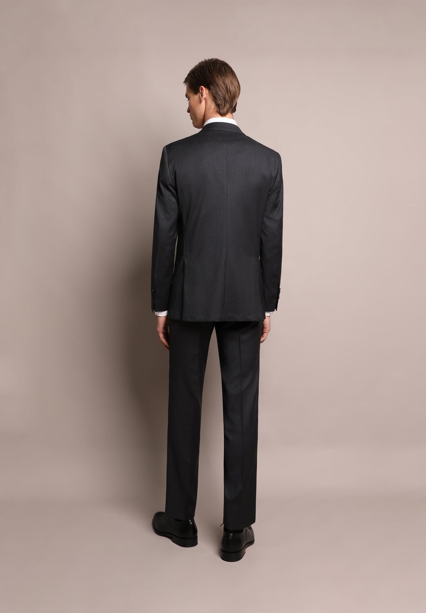 TRAJE LANA GRIS CLÁSICO