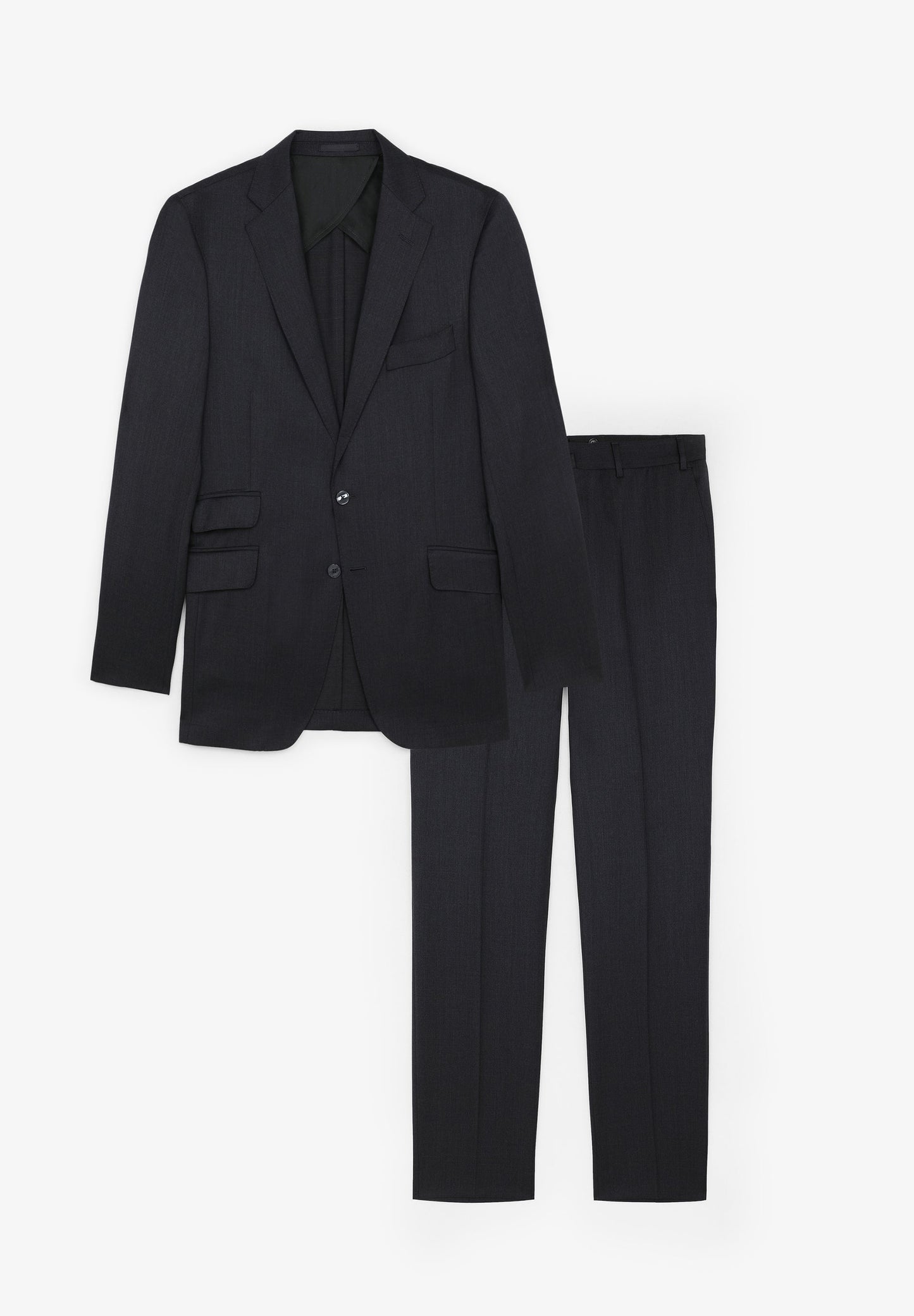 TRAJE LANA GRIS CLÁSICO