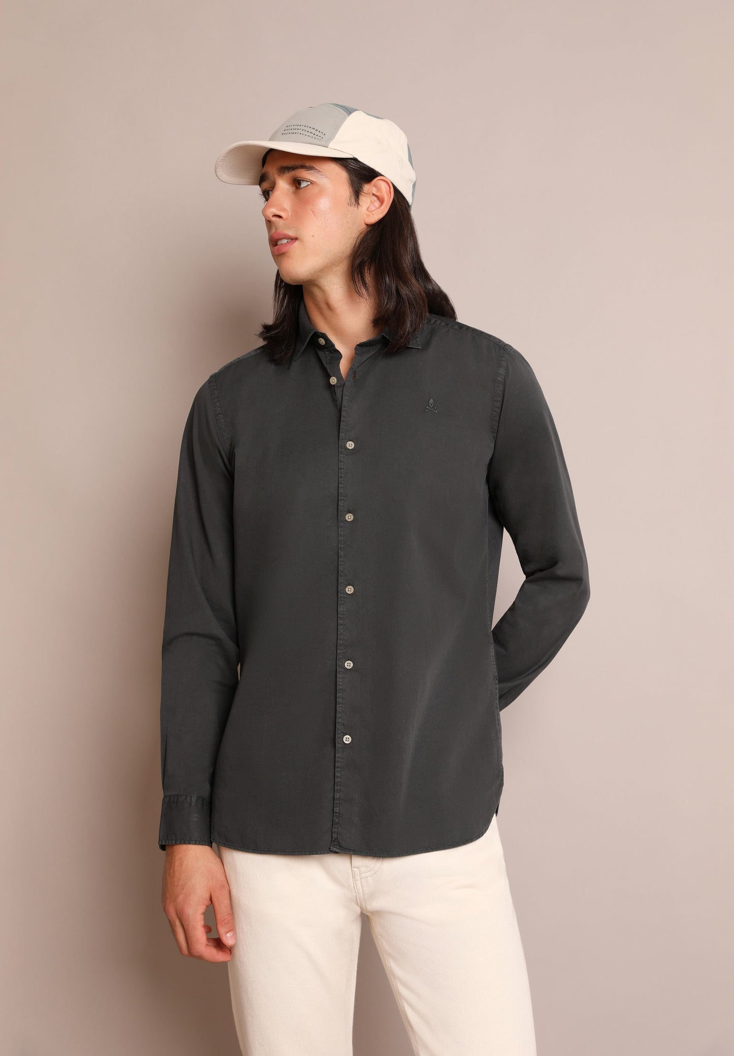 CAMISA LAVADA CALAVERA
