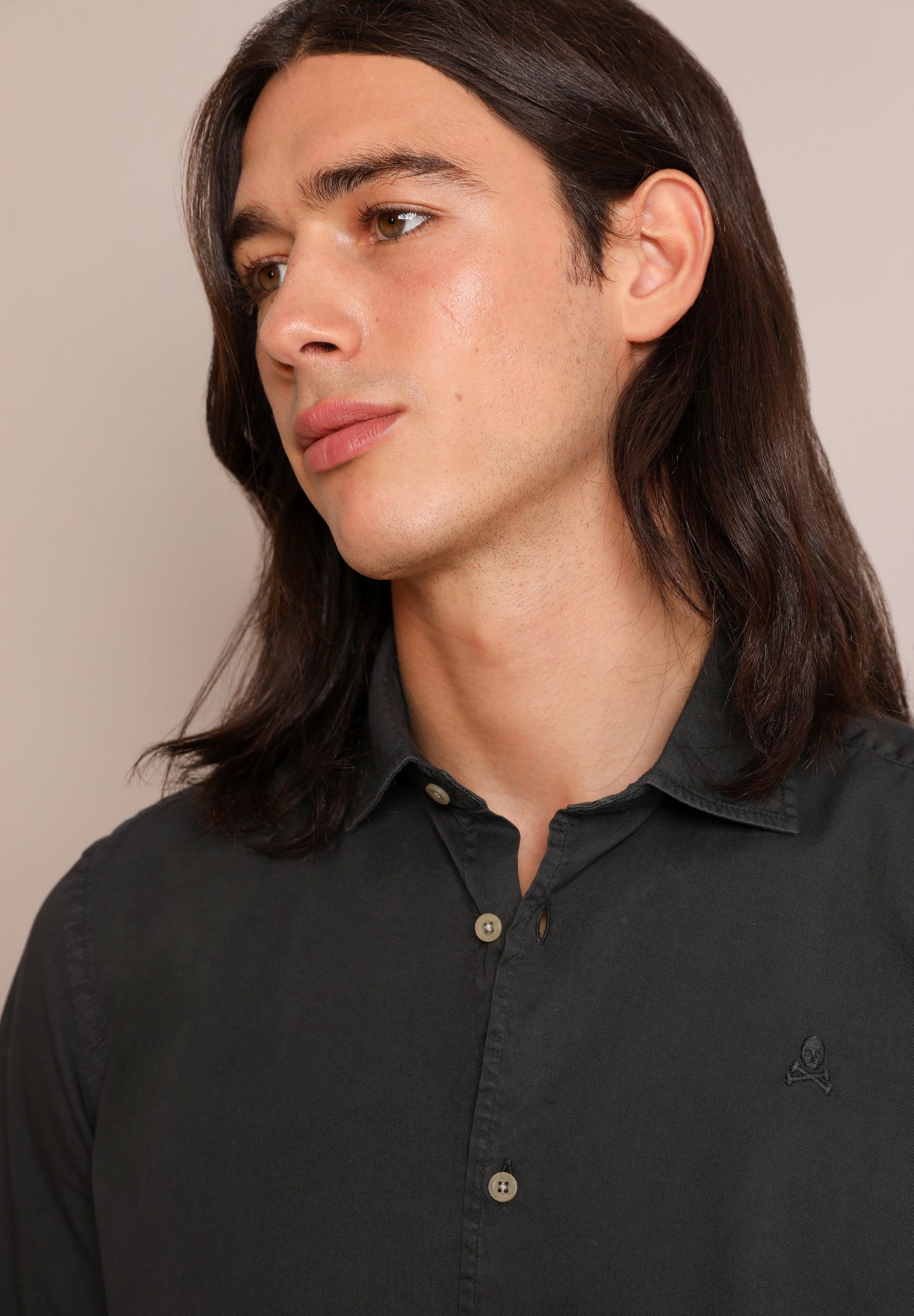 CAMISA LAVADA CALAVERA