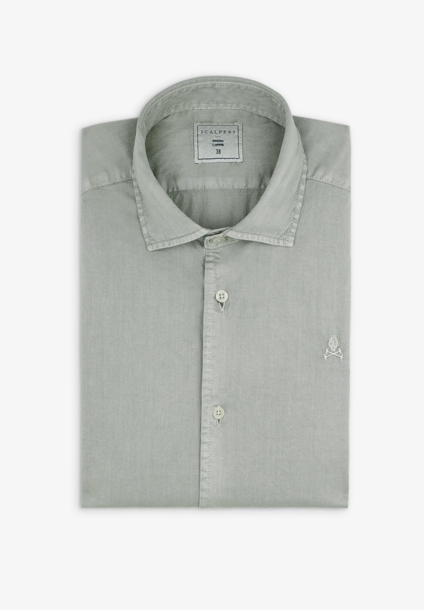 CAMISA LAVADA CALAVERA