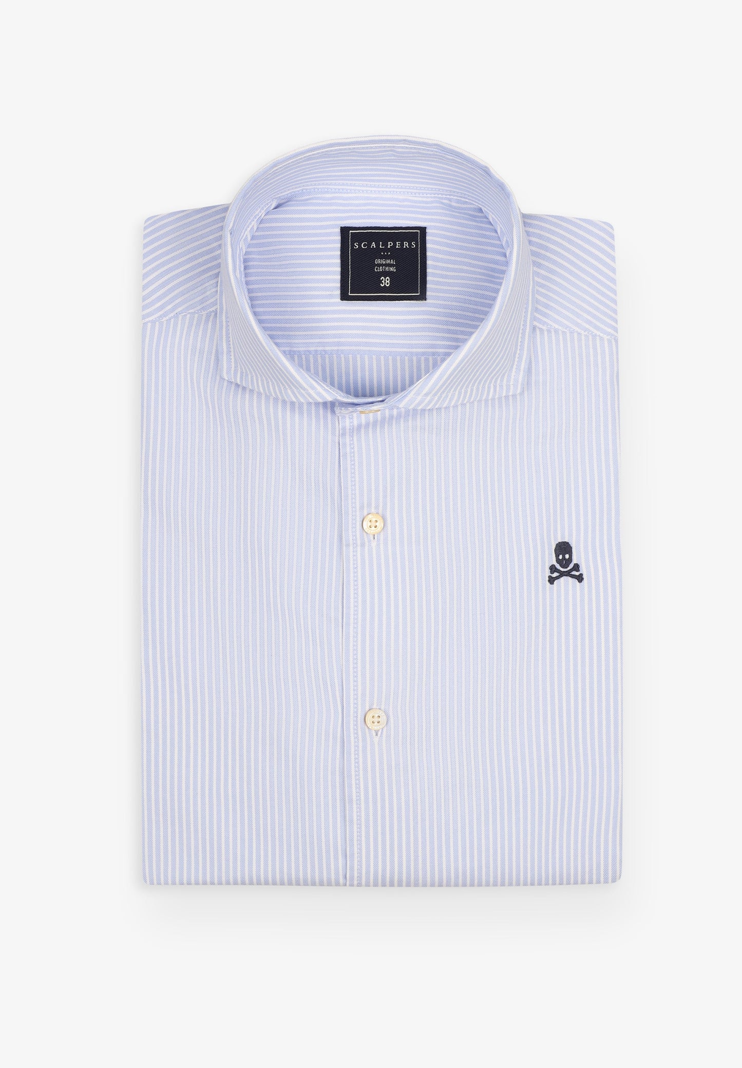 CAMISA CALAVERA CONTRASTE