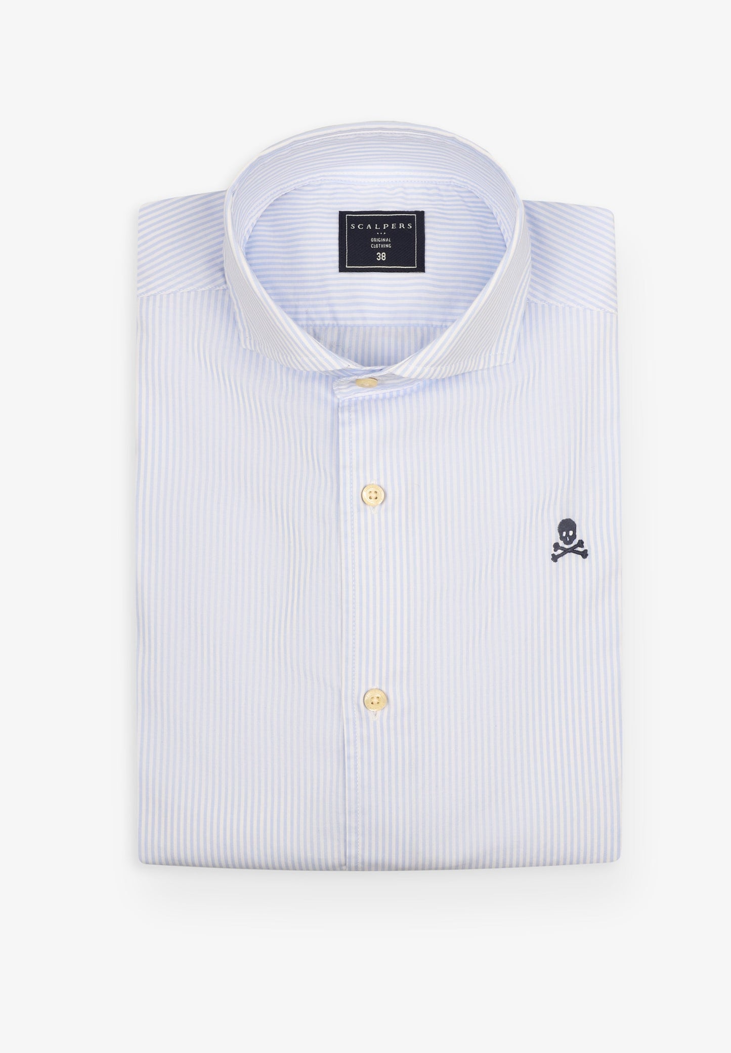 CAMISA CALAVERA CONTRASTE