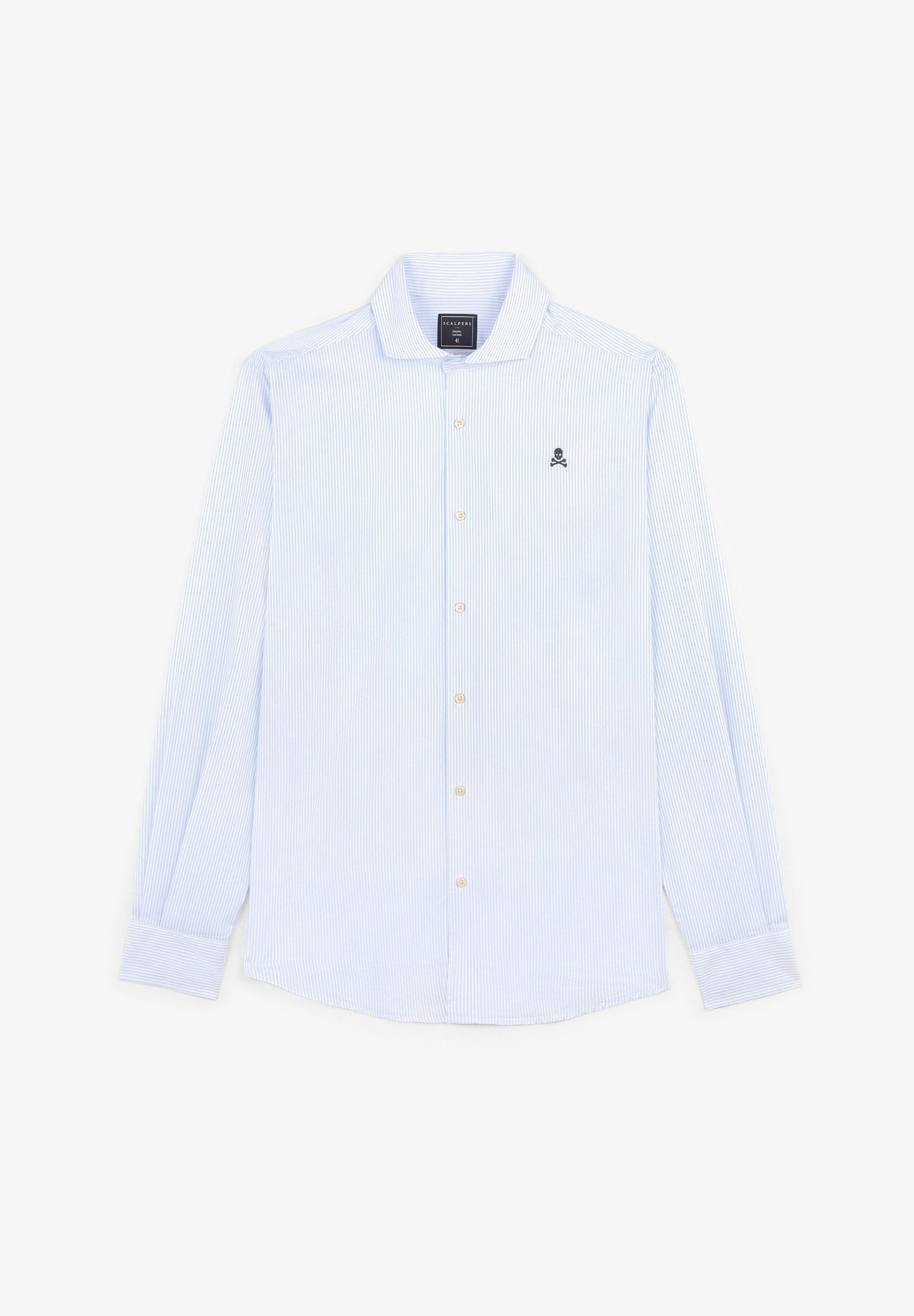 CAMISA CALAVERA CONTRASTE