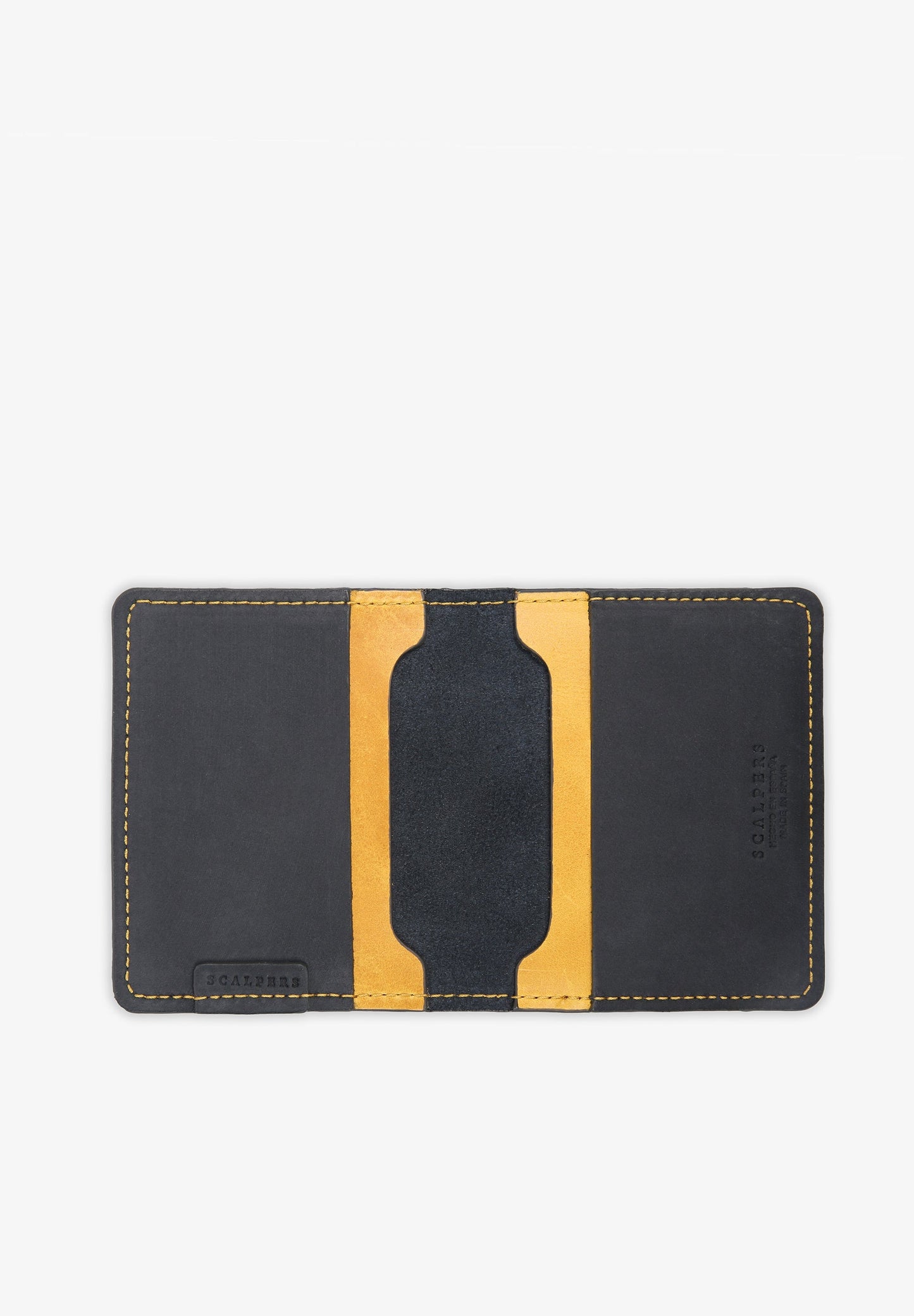 CARTERA PIEL CONTRASTE