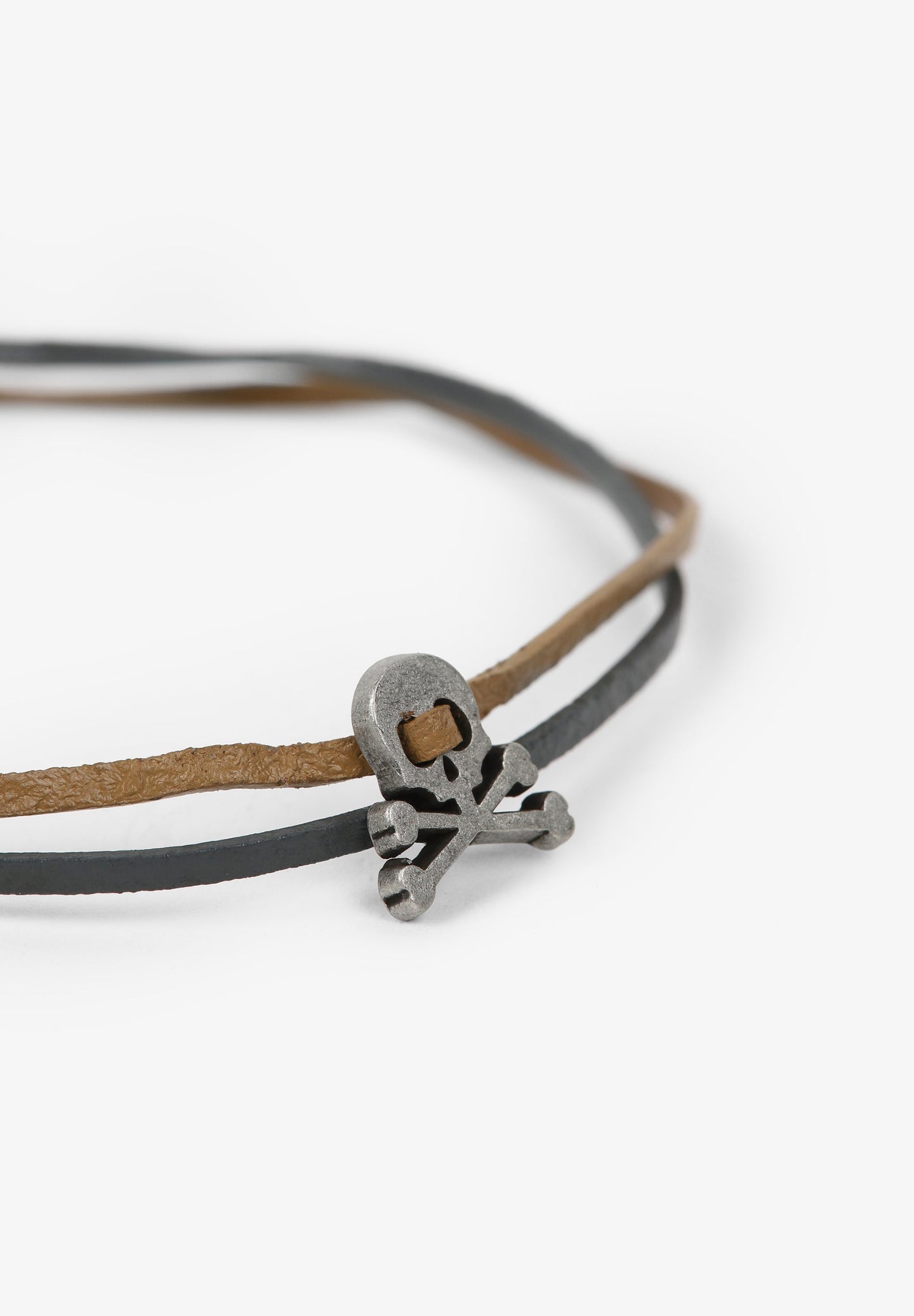 PULSERA DOBLE PIEL CALAVERA