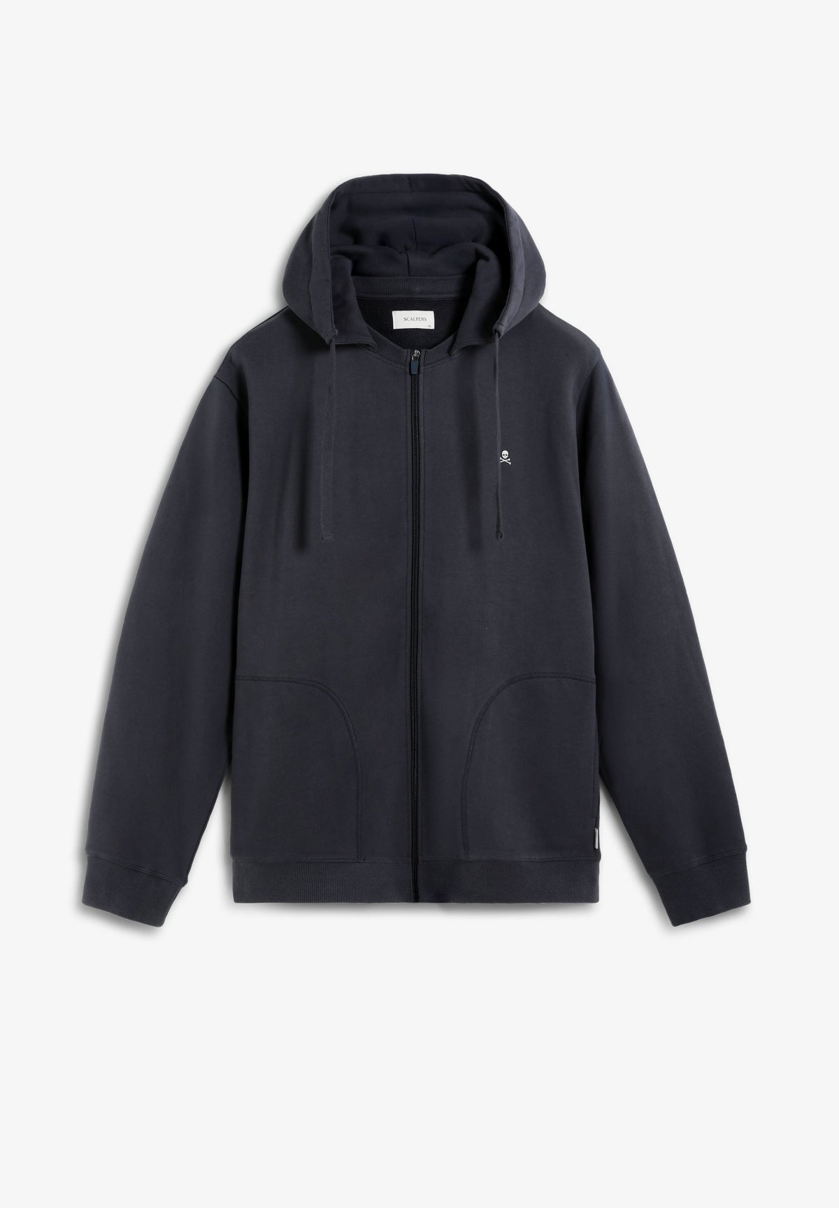 SUDADERA CAPUCHA BORDADA CONTRASTE