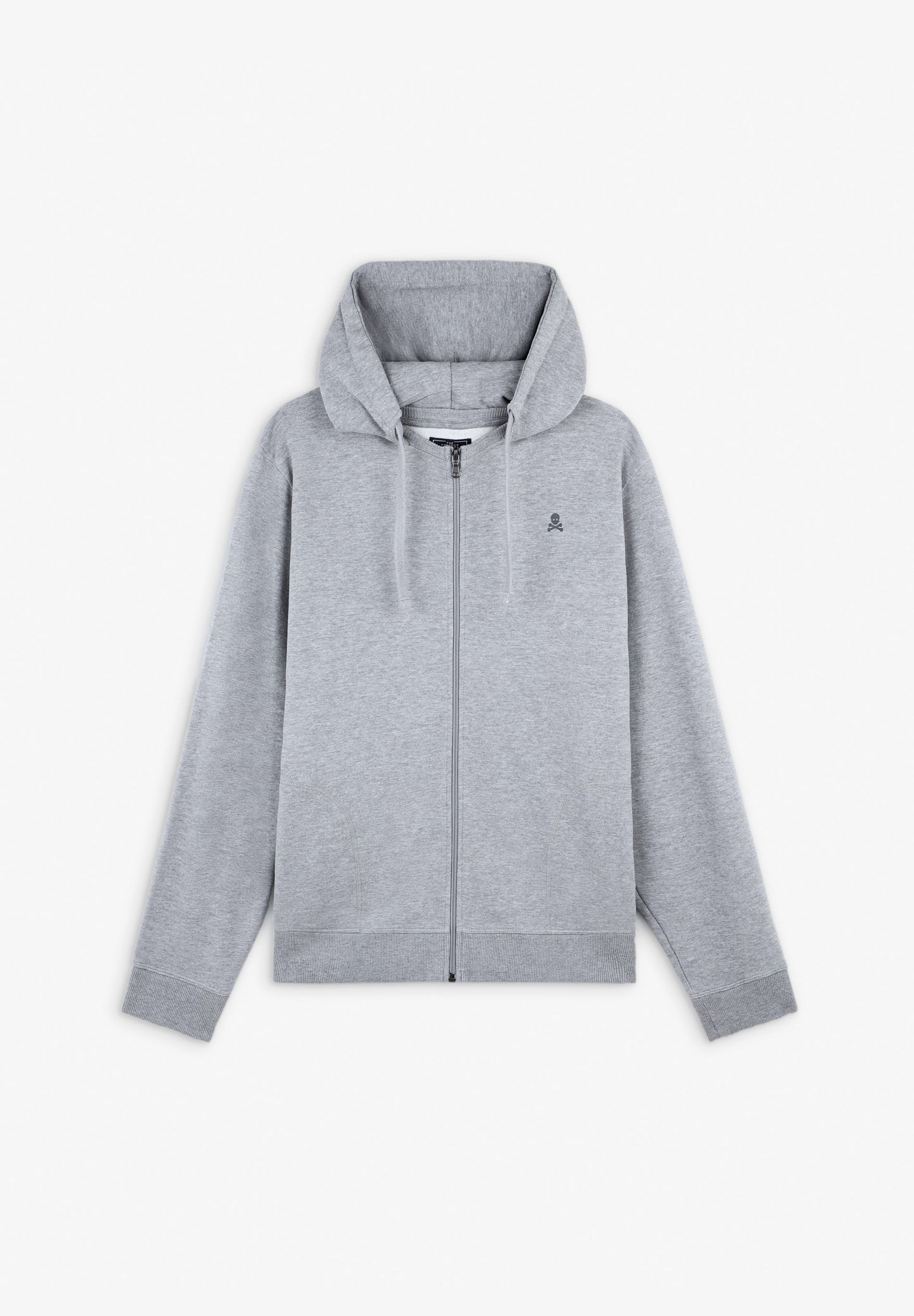 SUDADERA CAPUCHA BORDADA CONTRASTE