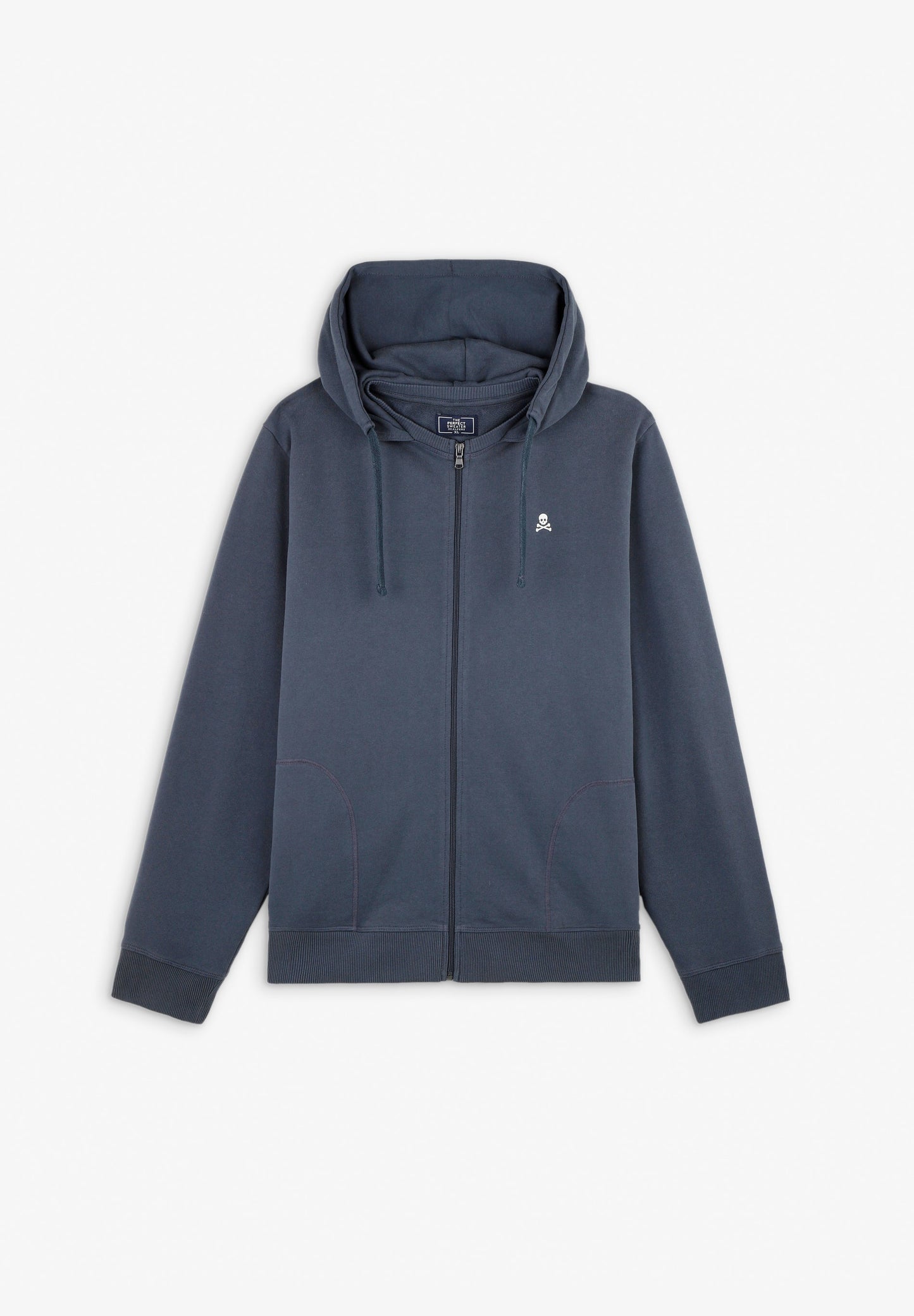 SUDADERA CAPUCHA BORDADA CONTRASTE