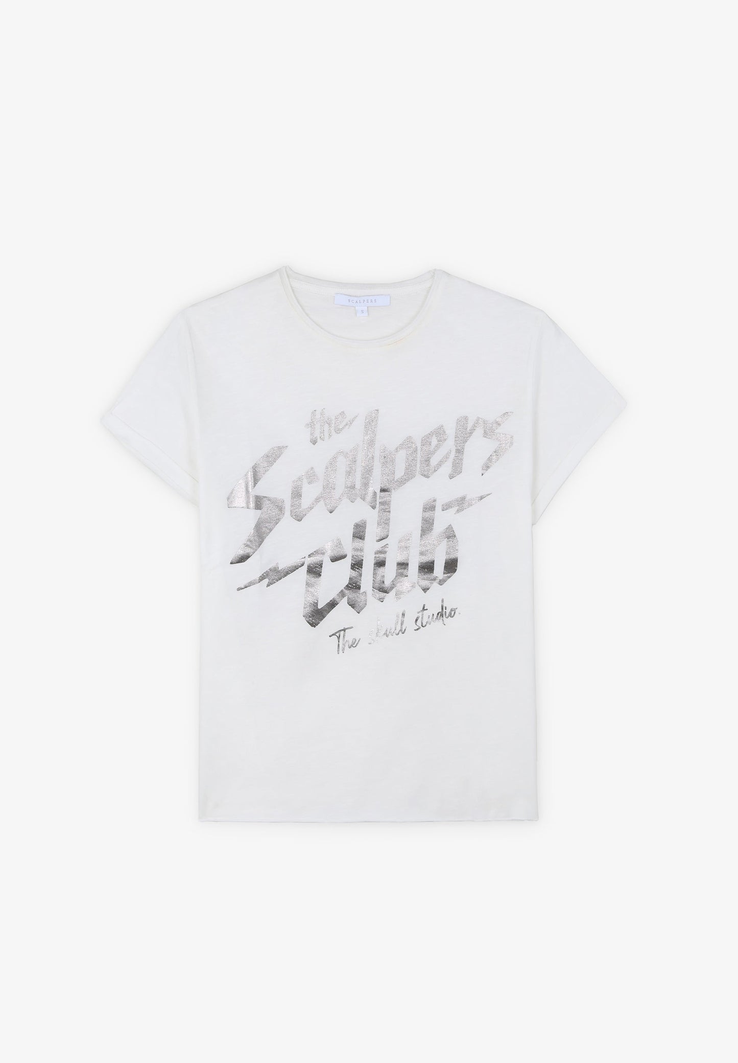 CAMISETA LOGO METALIZADO