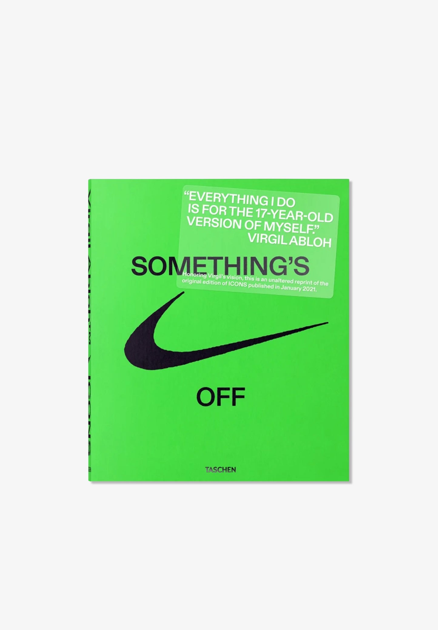 TASCHEN | LIBRO VIRGIL ABLOH NIKE ICONS