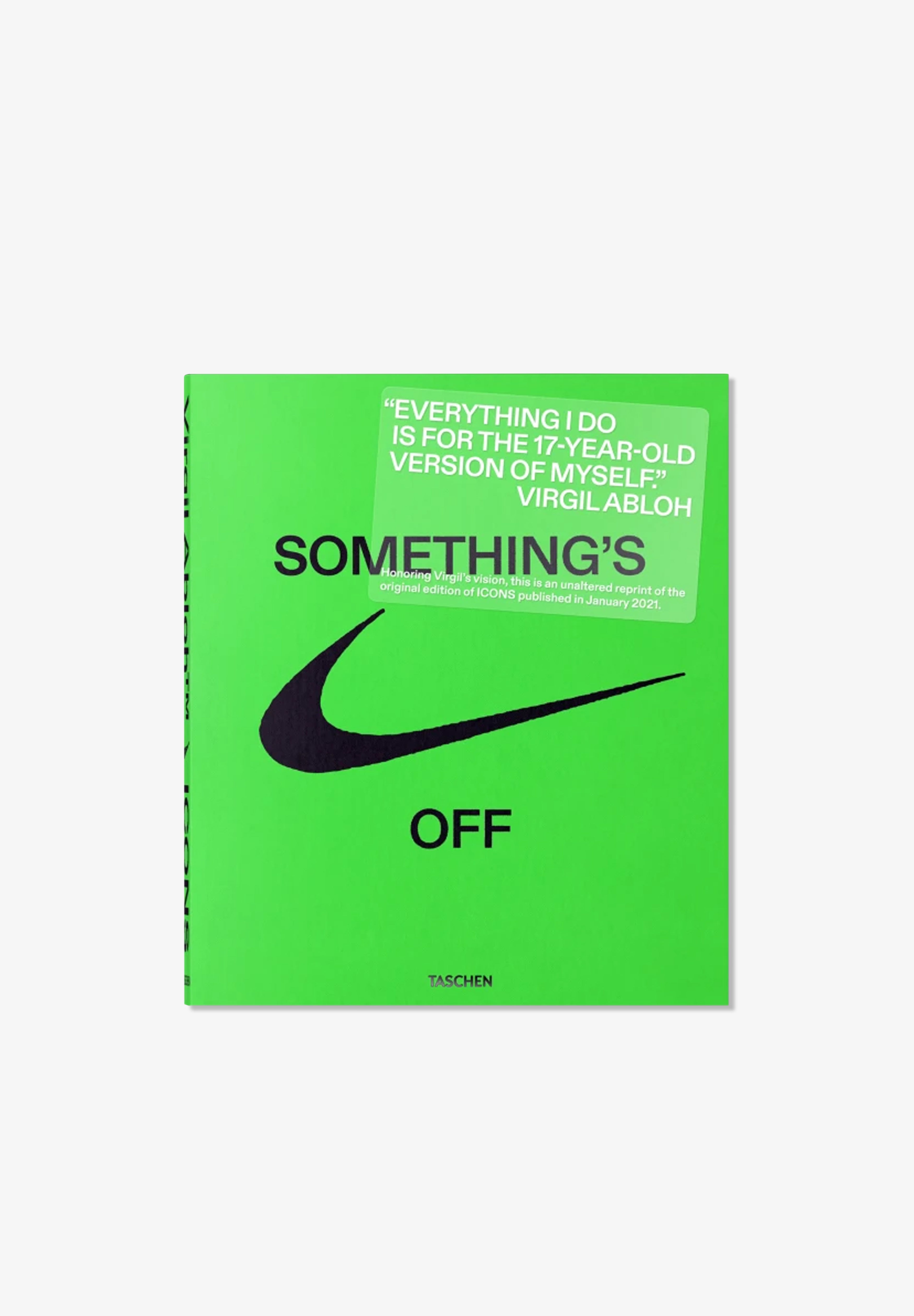 TASCHEN | LIBRO VIRGIL ABLOH NIKE ICONS