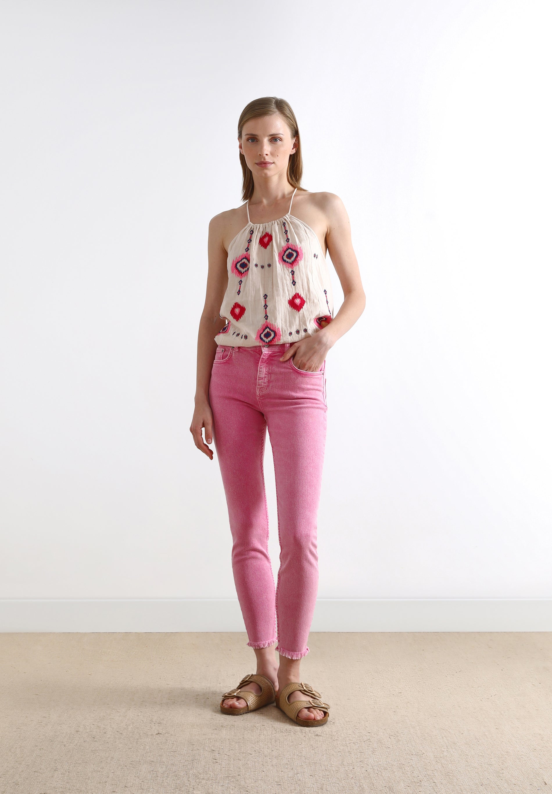 JEANS LAVADOS RECTOS