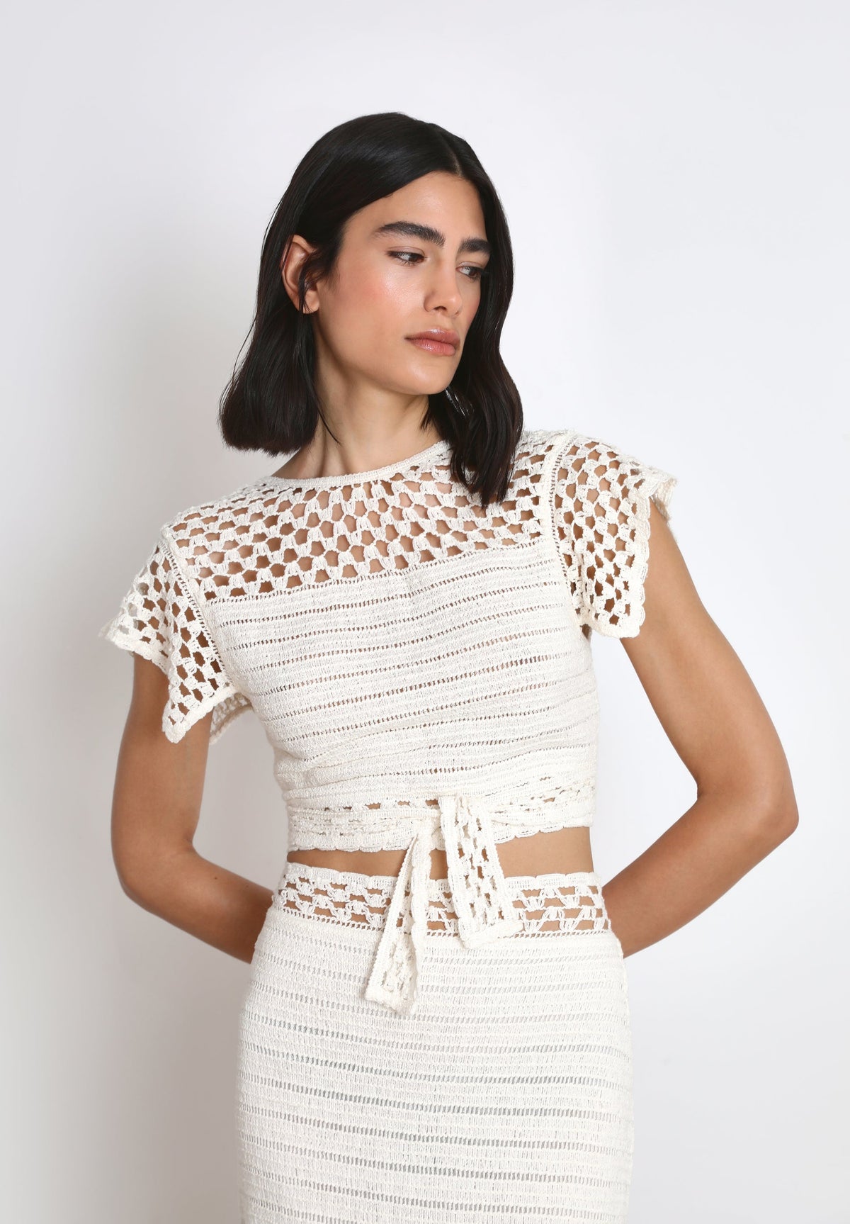 NAT CROCHET TOP