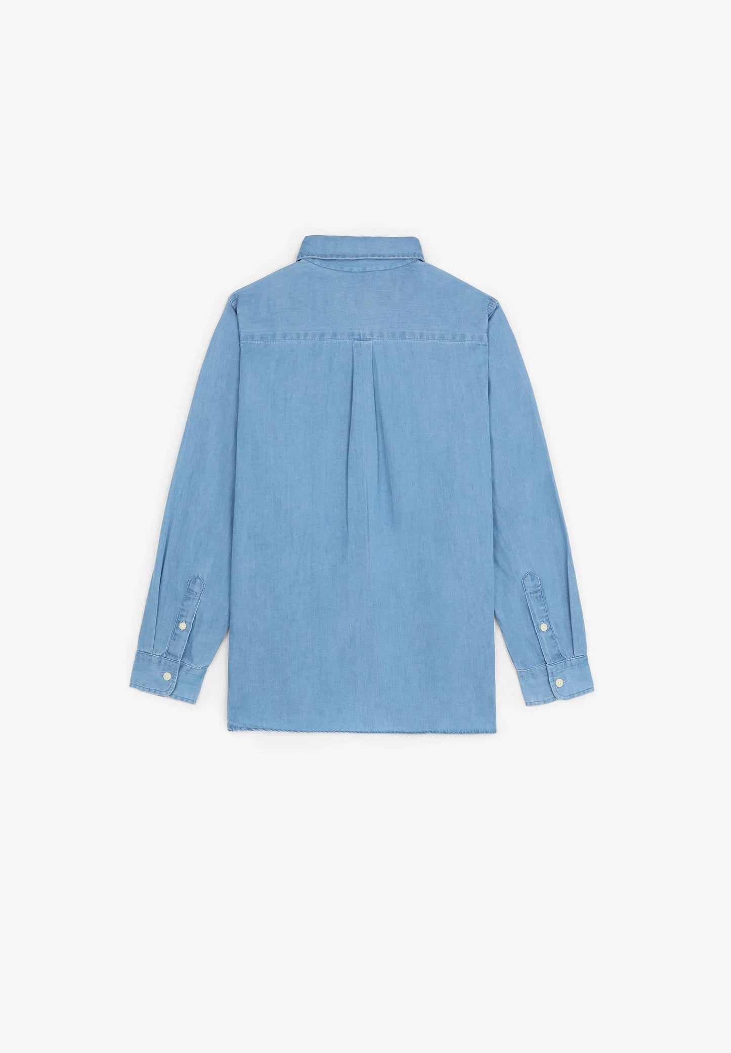 CAMISA DENIM CUELLO BOTONES