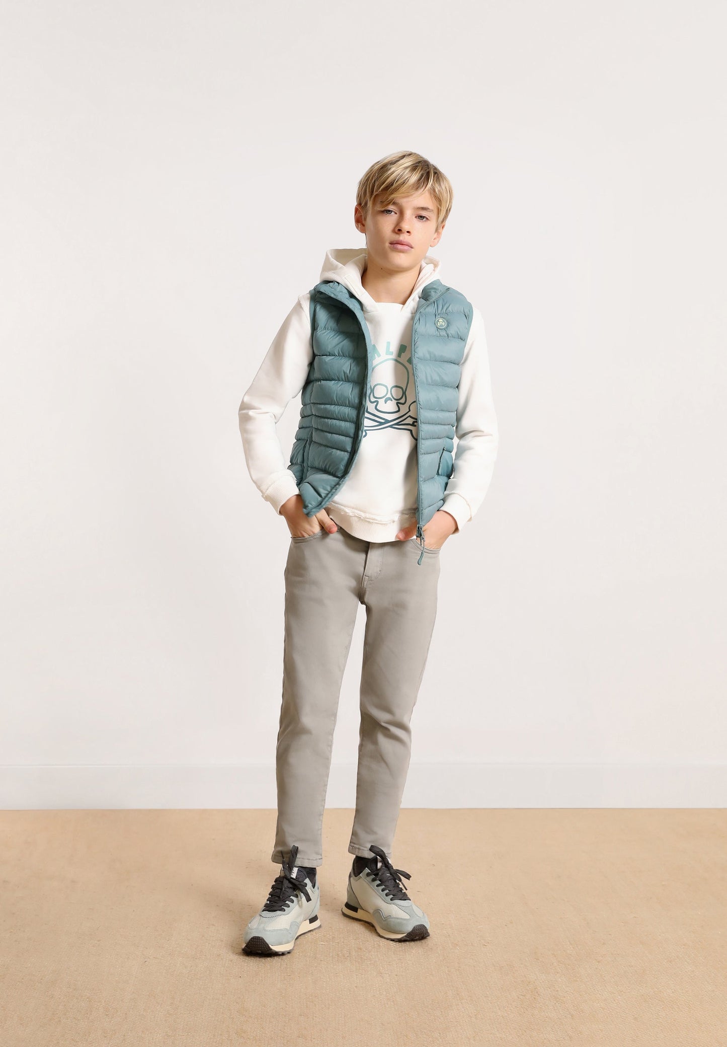 CHALECO ACOLCHADO CALAVERA