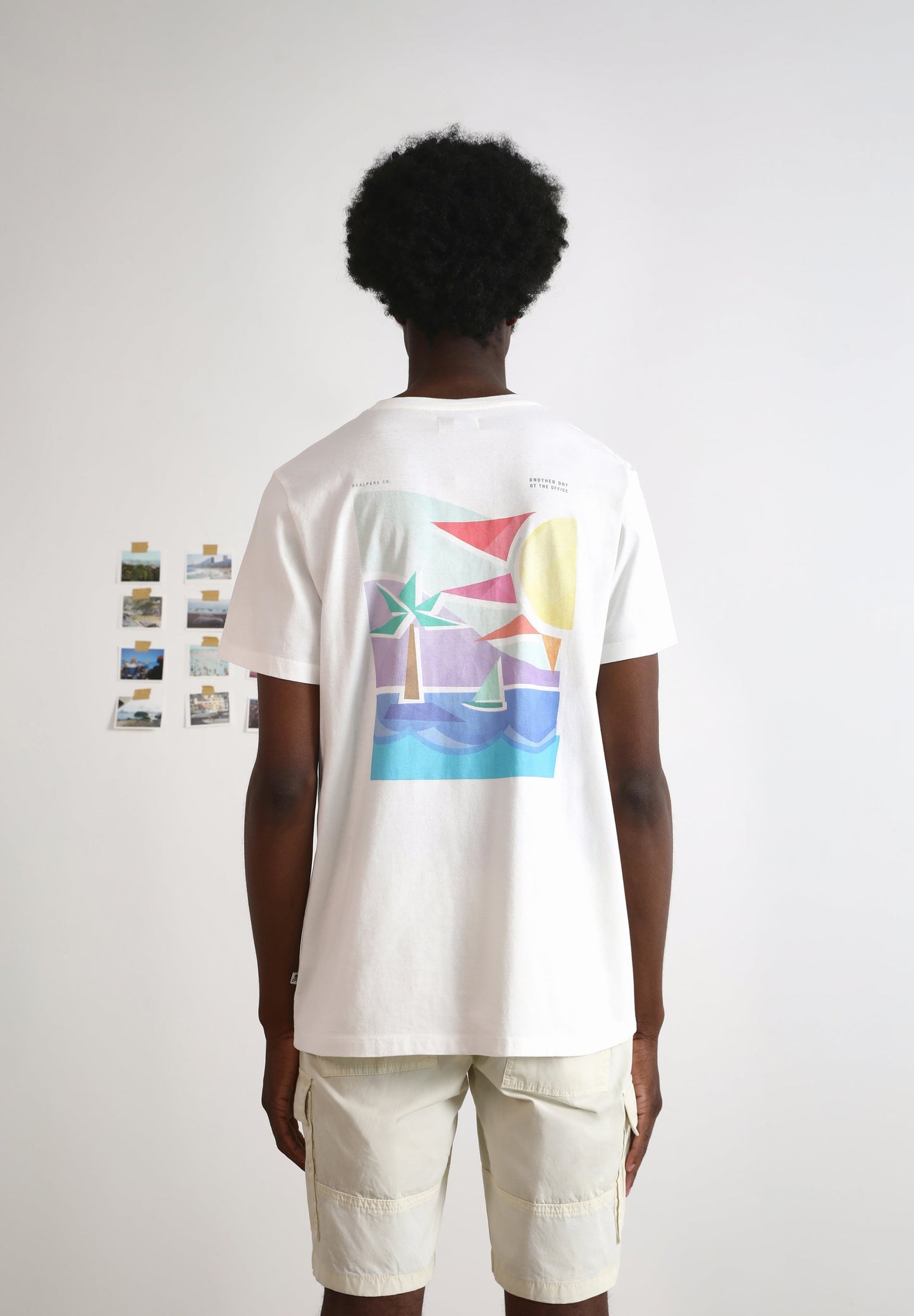 CAMISETA DIBUJO PLAYA