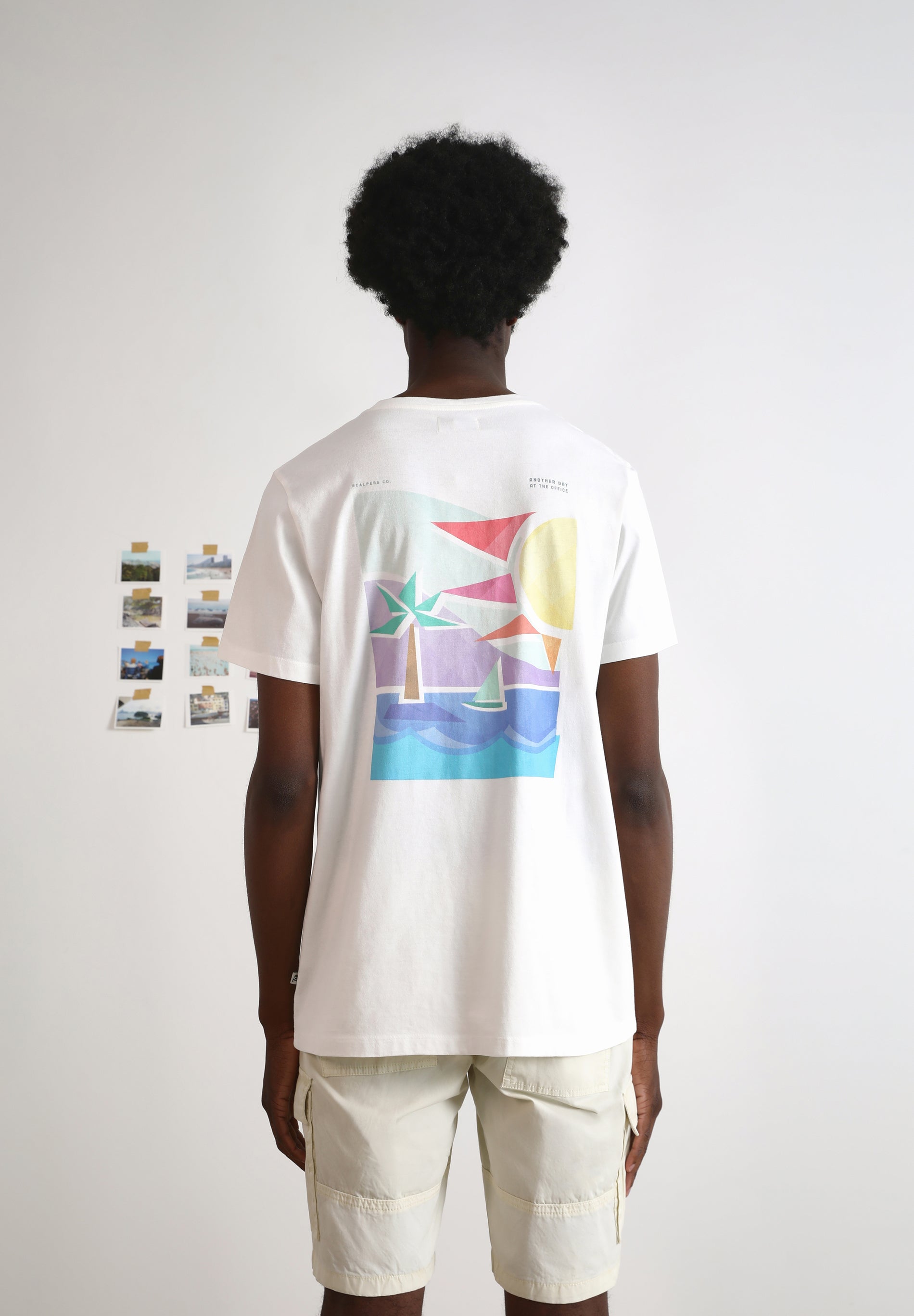 CAMISETA DIBUJO PLAYA
