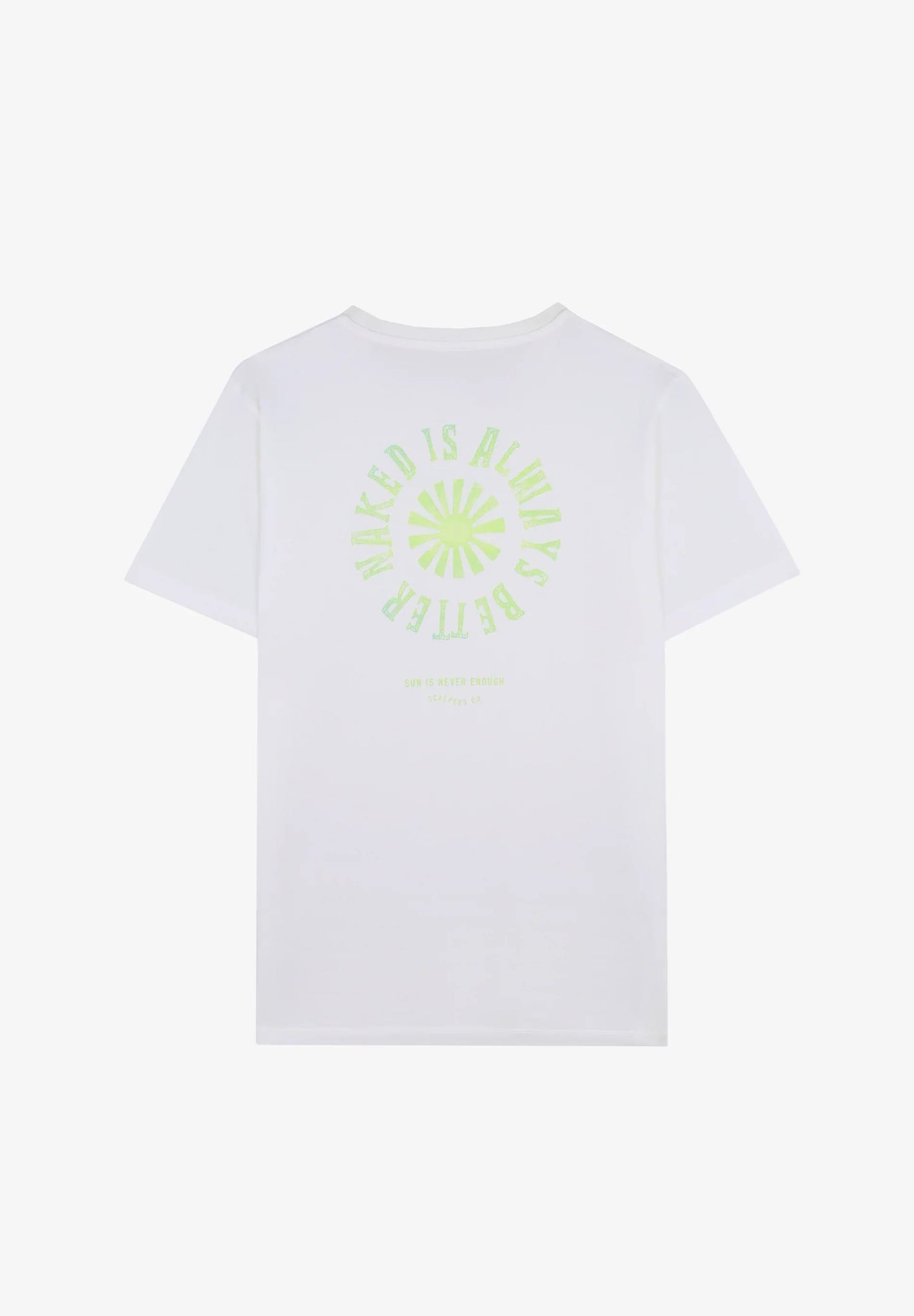 CAMISETA PRINT  TRASERO CIRCULAR