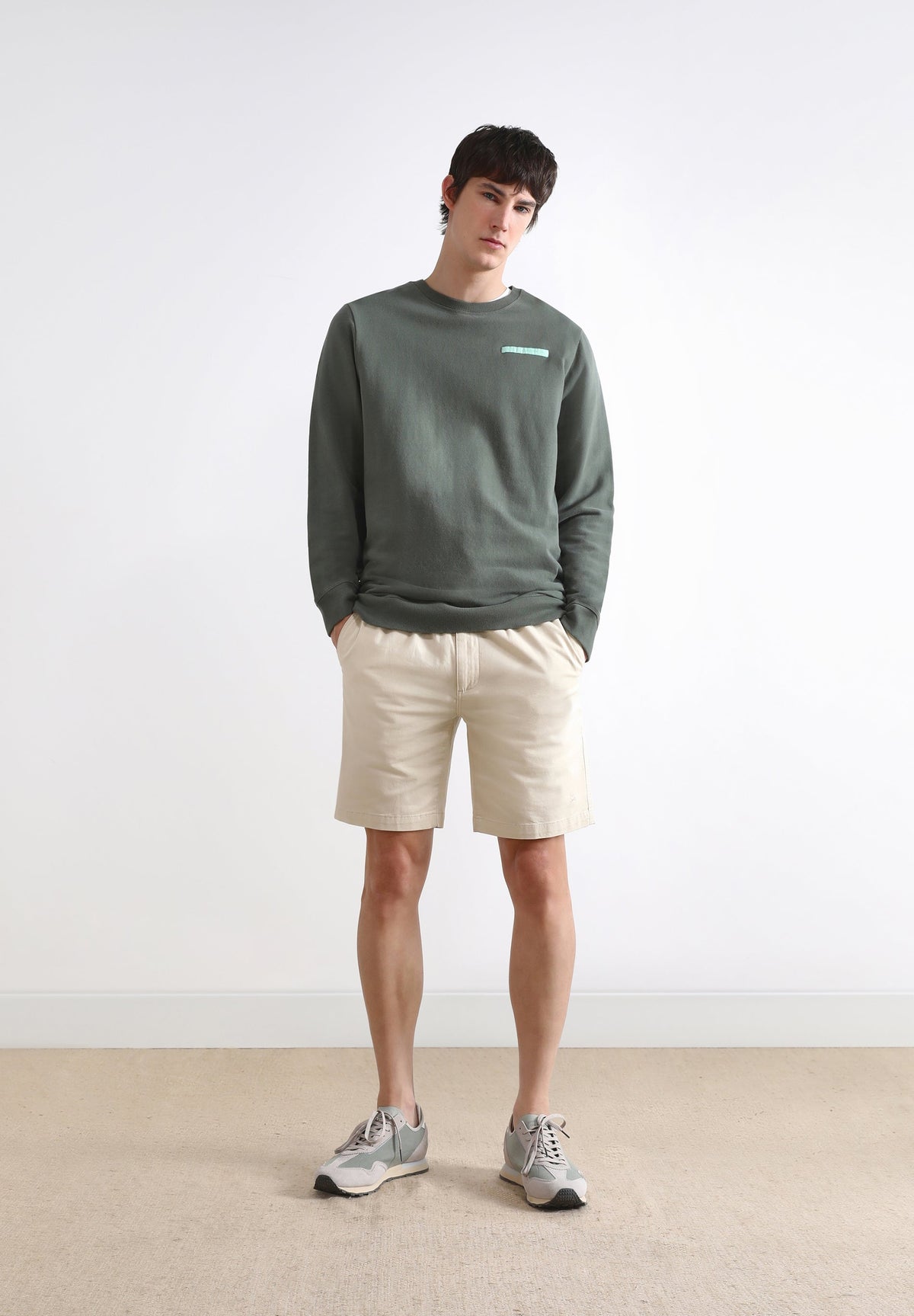 SUDADERA ETIQUETA FLUOR