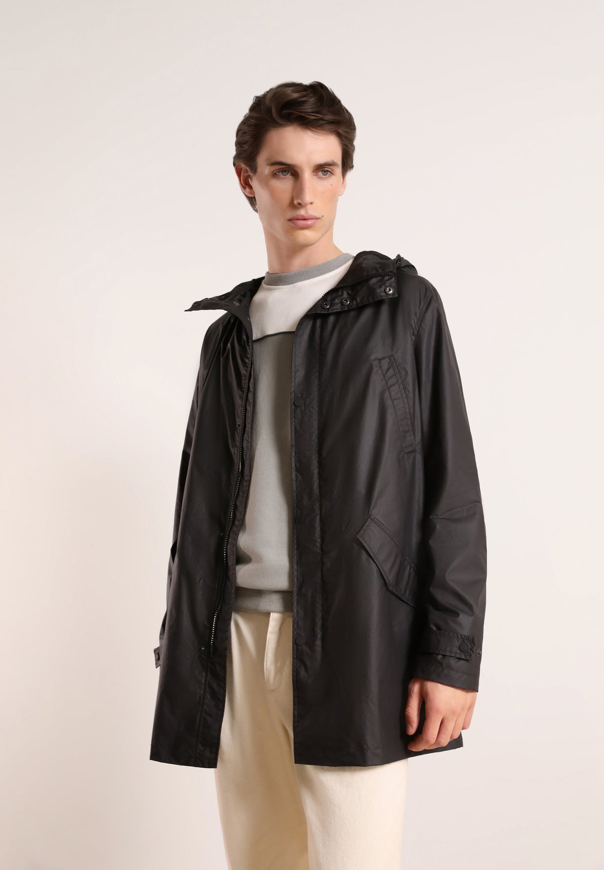 PARKA ENCERADA CAPUCHA