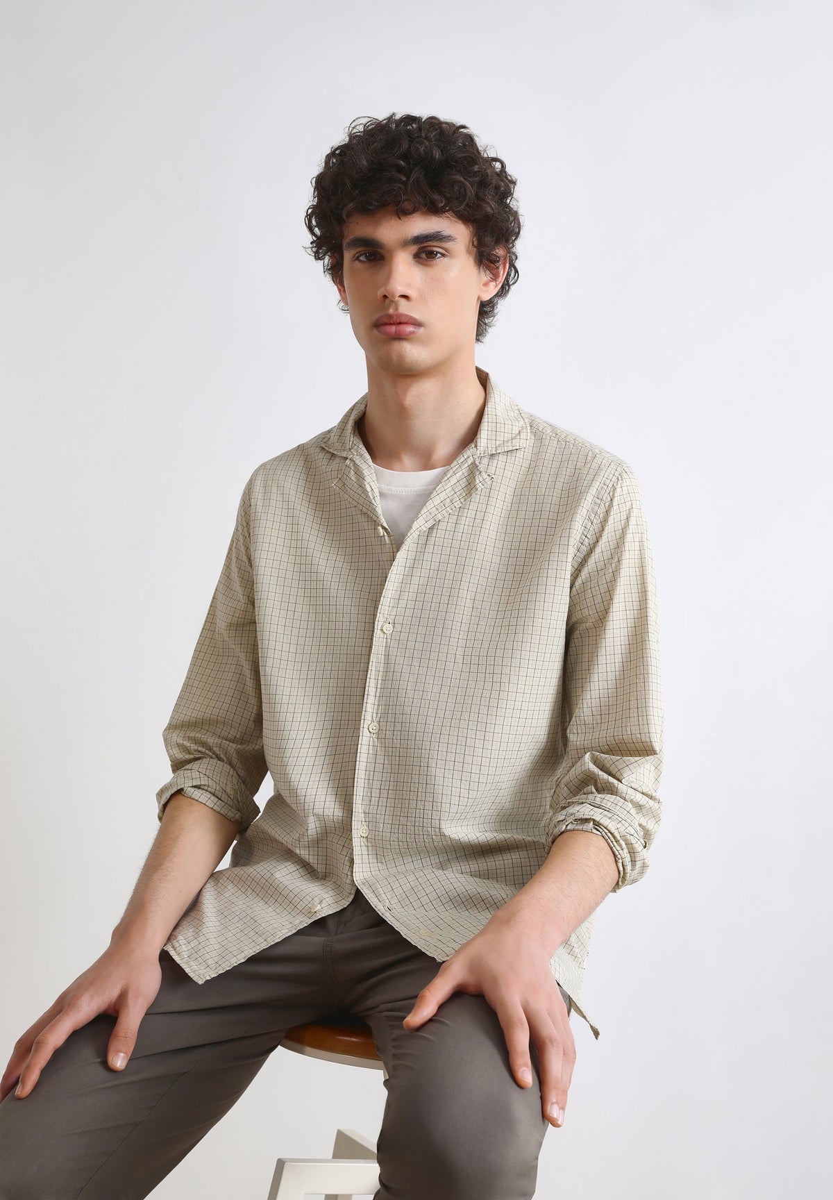 CAMISA POPELÍN CUADROS