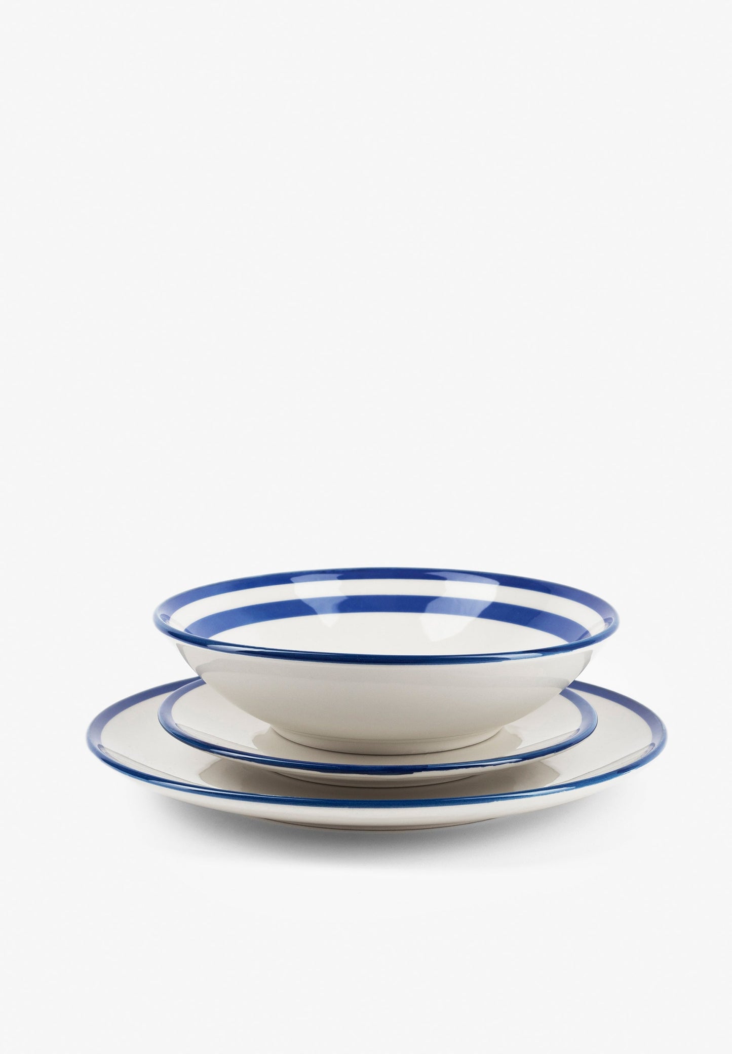 VAJILLA RAYAS 12 PIEZAS