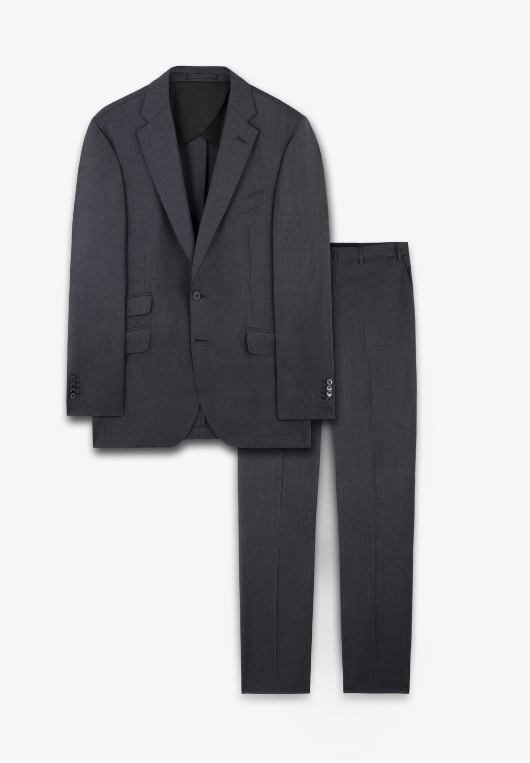 TRAJE ESTRUCTURA GRIS LANA - Scalpers