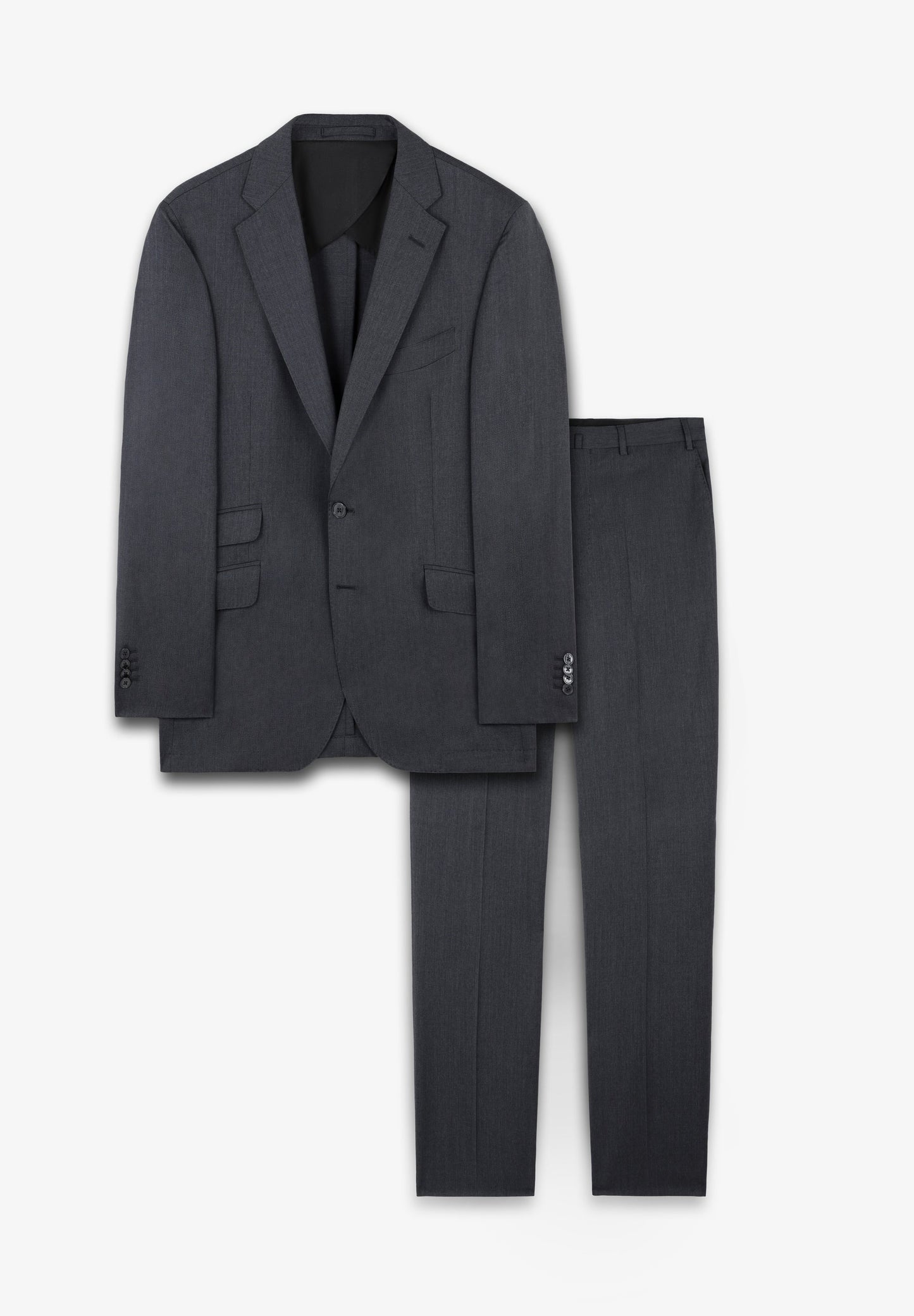 TRAJE ESTRUCTURA GRIS LANA - Scalpers