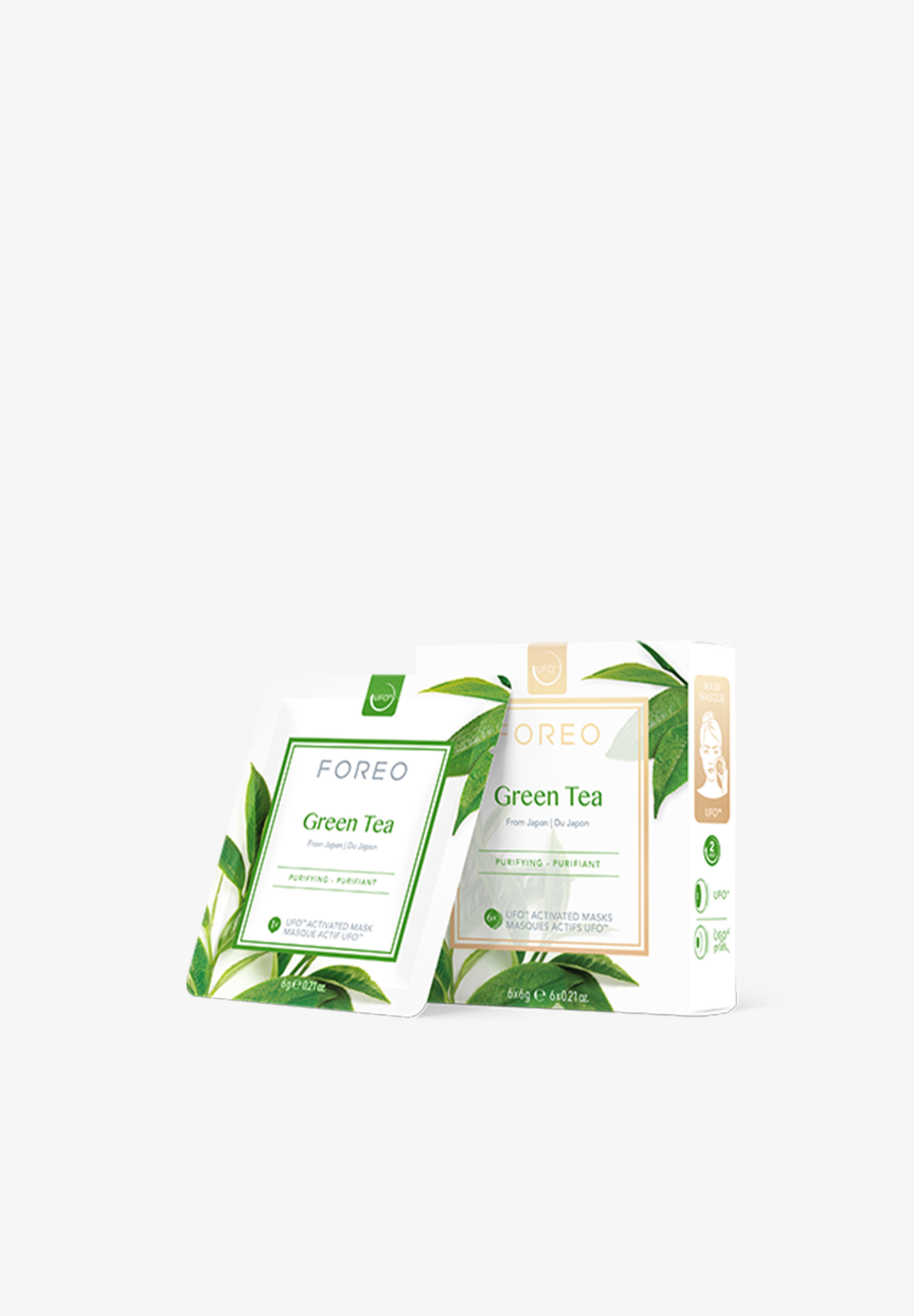 FOREO | MASCARILLA GREEN TEA PARA UFO