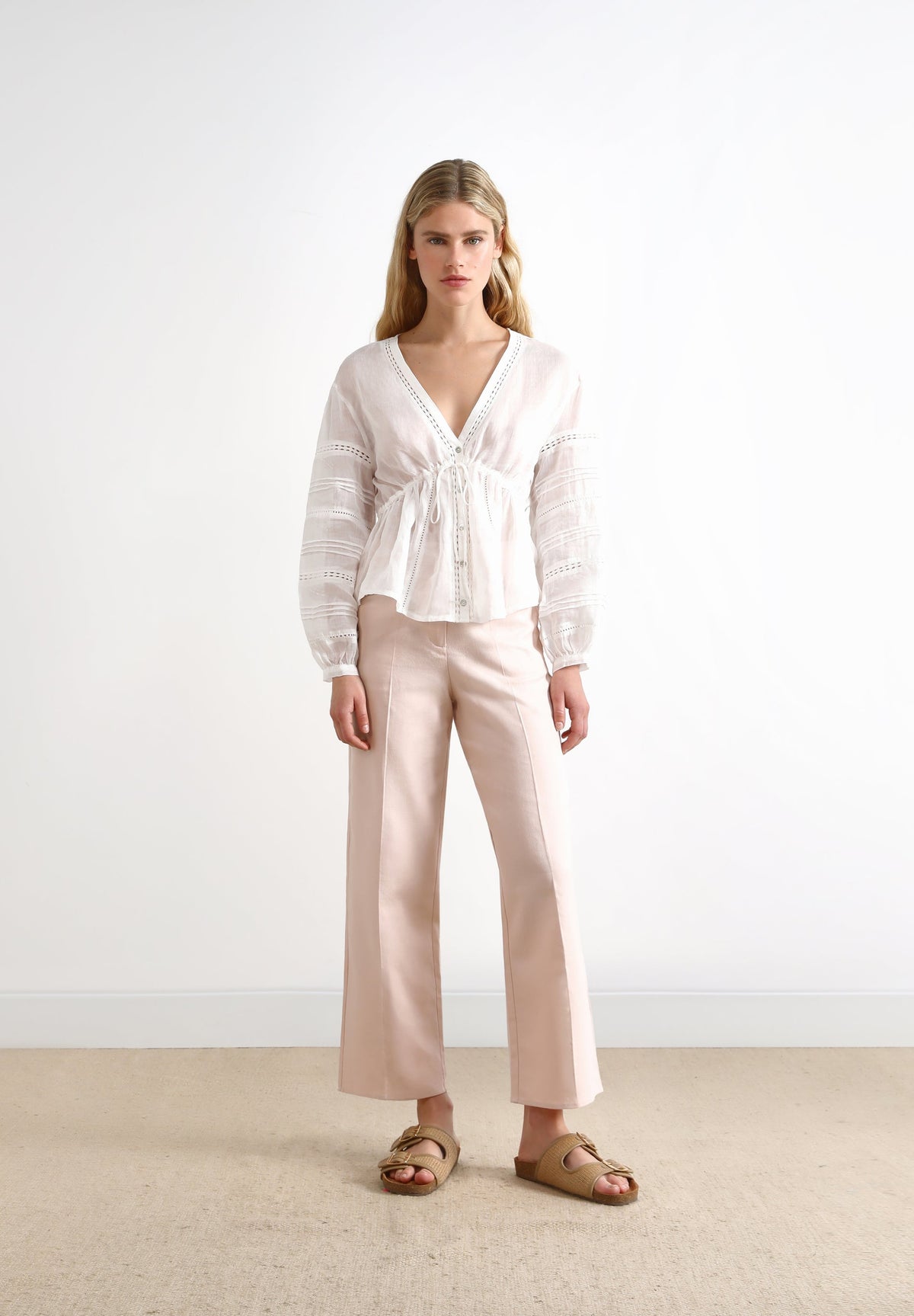 BLUSA CALADOS LAZO