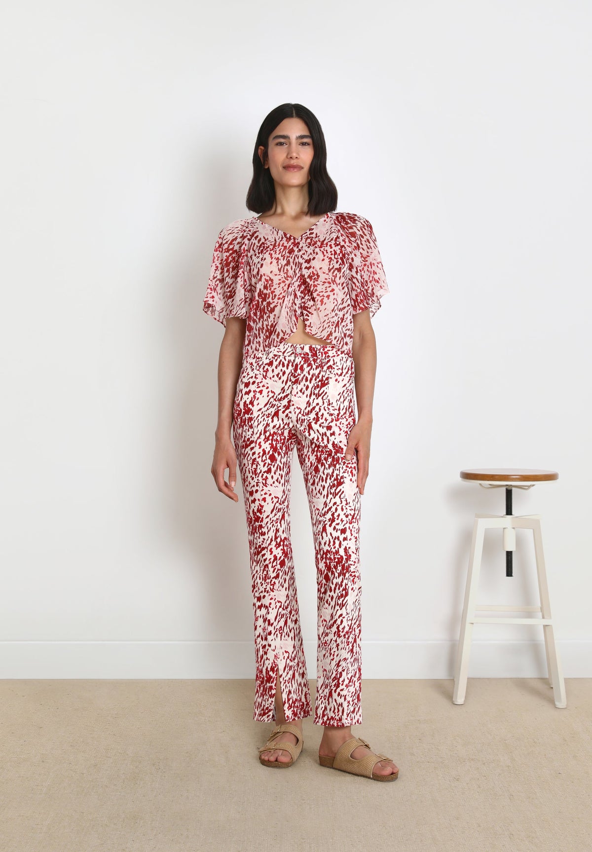 BLUSA MANGA FLUIDA