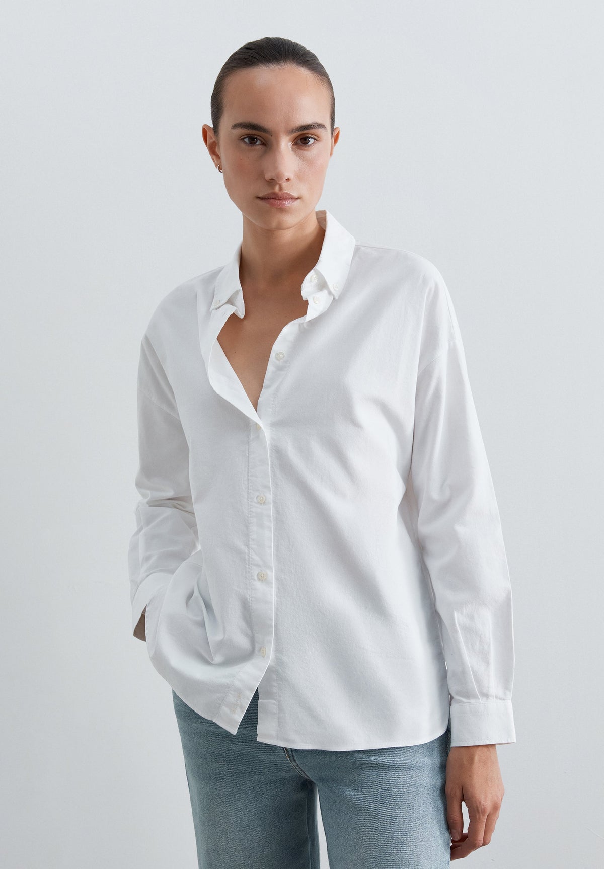 CAMISA OXFORD CUELLO BOTONES
