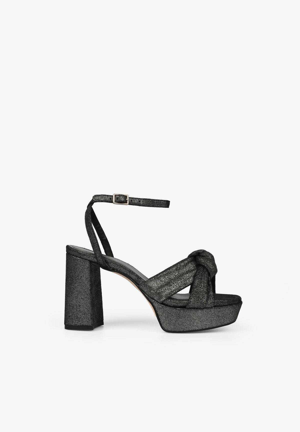 SANDALIAS TACÓN PLATAFORMA NUDO