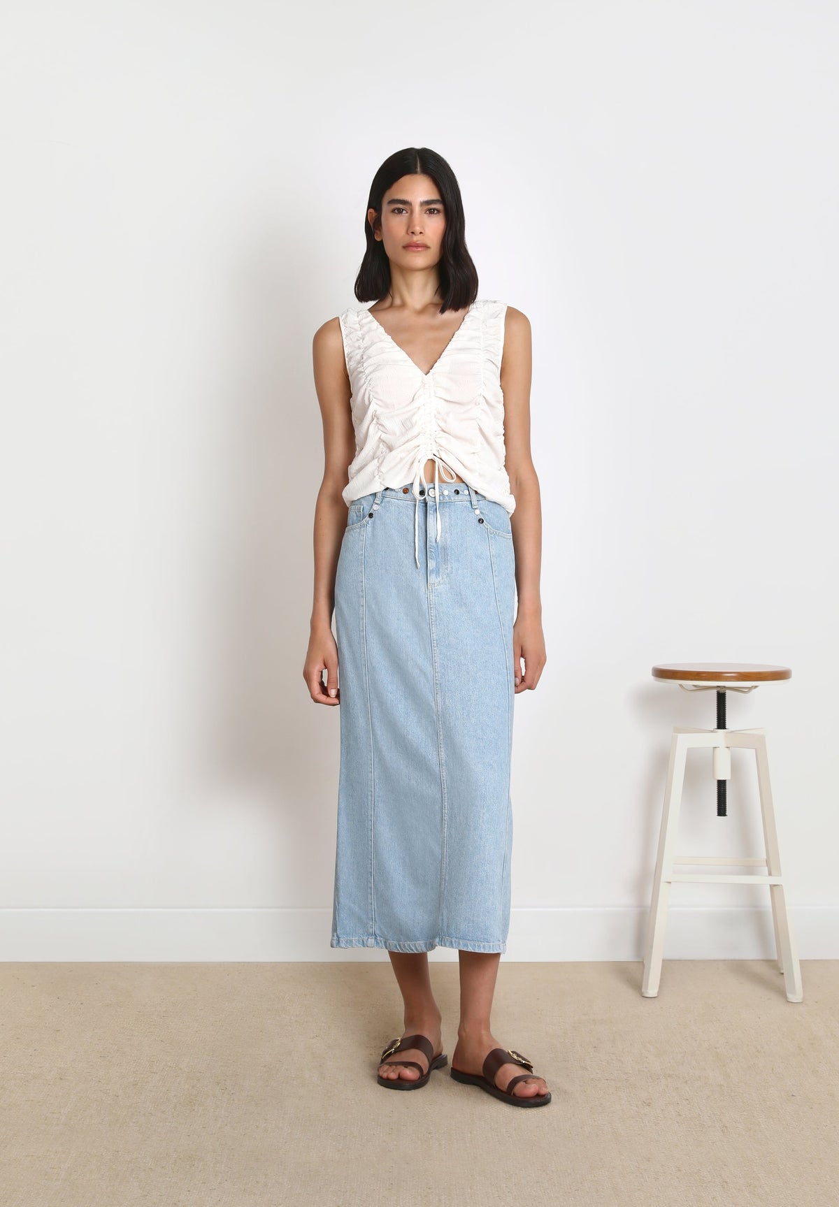 SATEN TOP