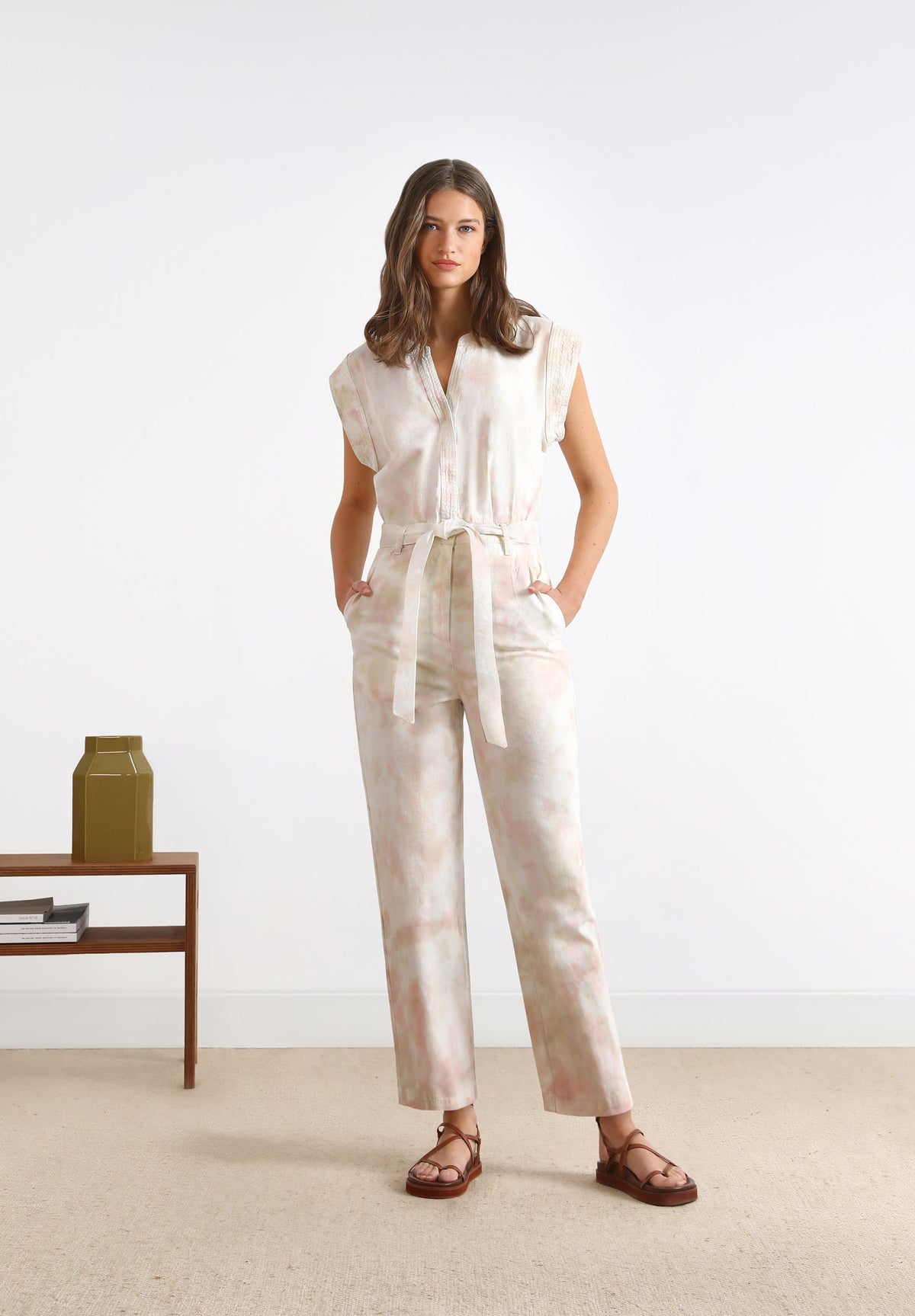 TIE DYE JUMPUSUIT