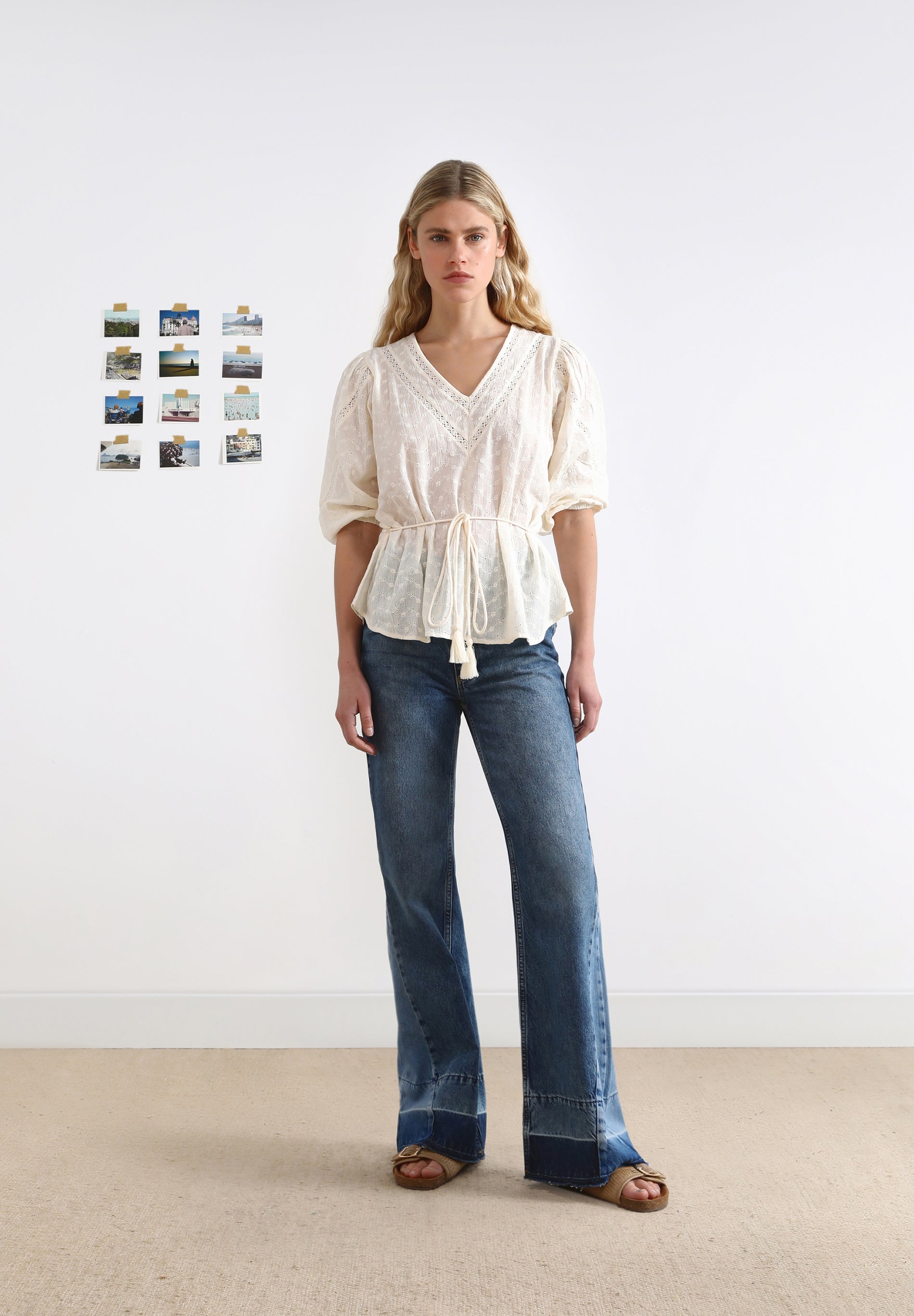 BLUSA  CALADOS