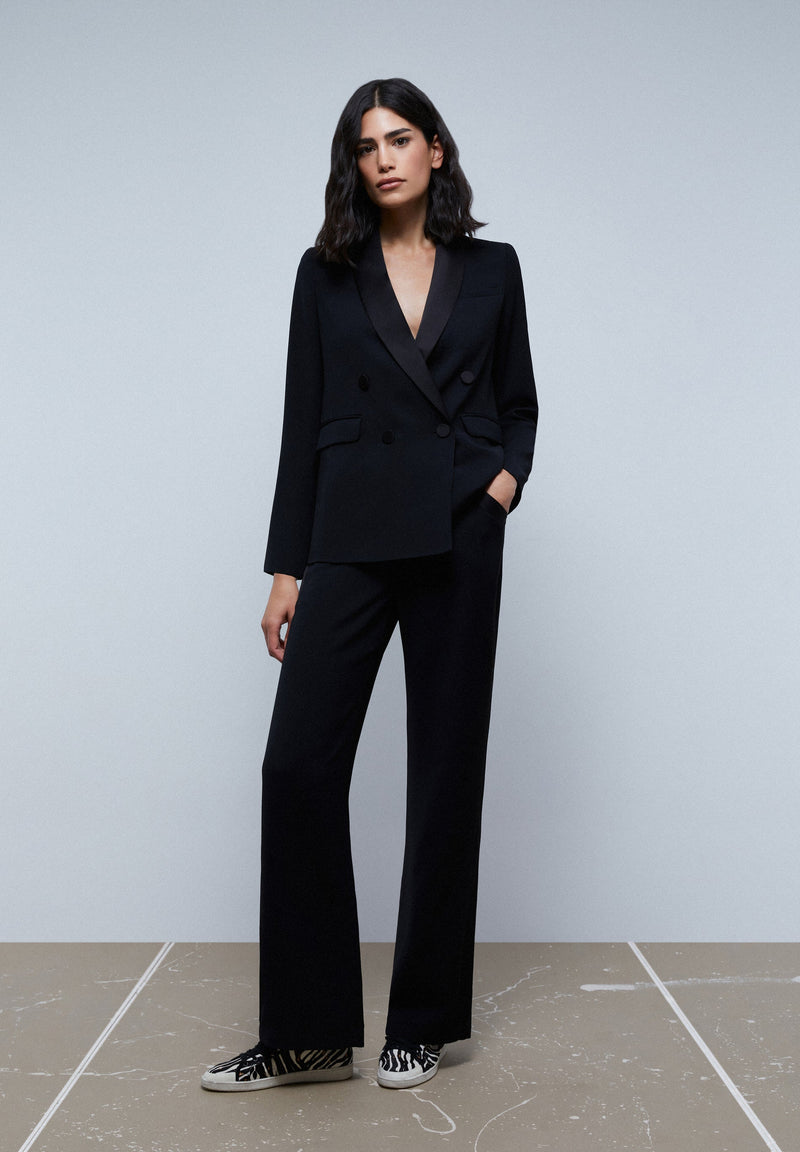 BLAZER CRUZADA TIPO ESMOQUIN
