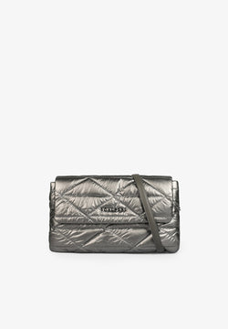 BOLSO BANDOLERA ACOLCHADO METALIZADO