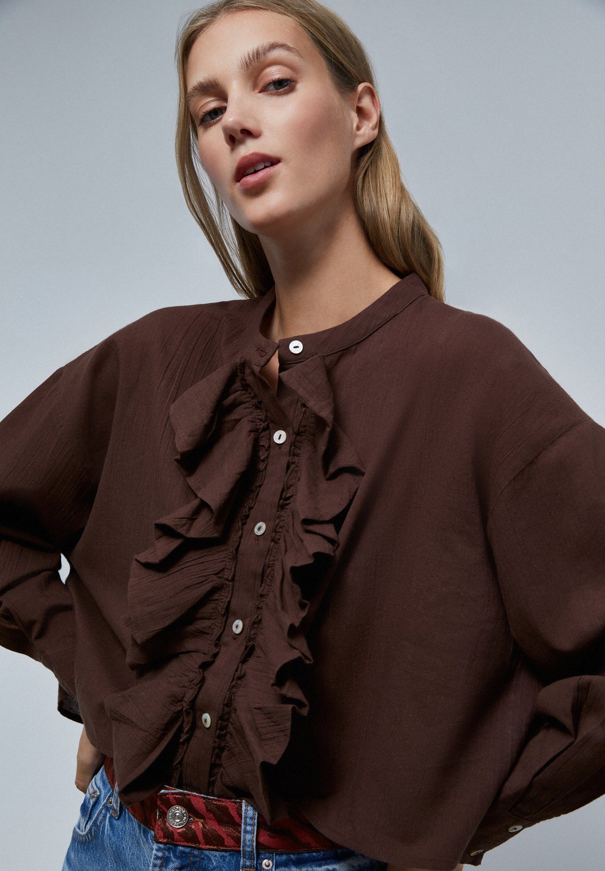BLUSA VOLANTES