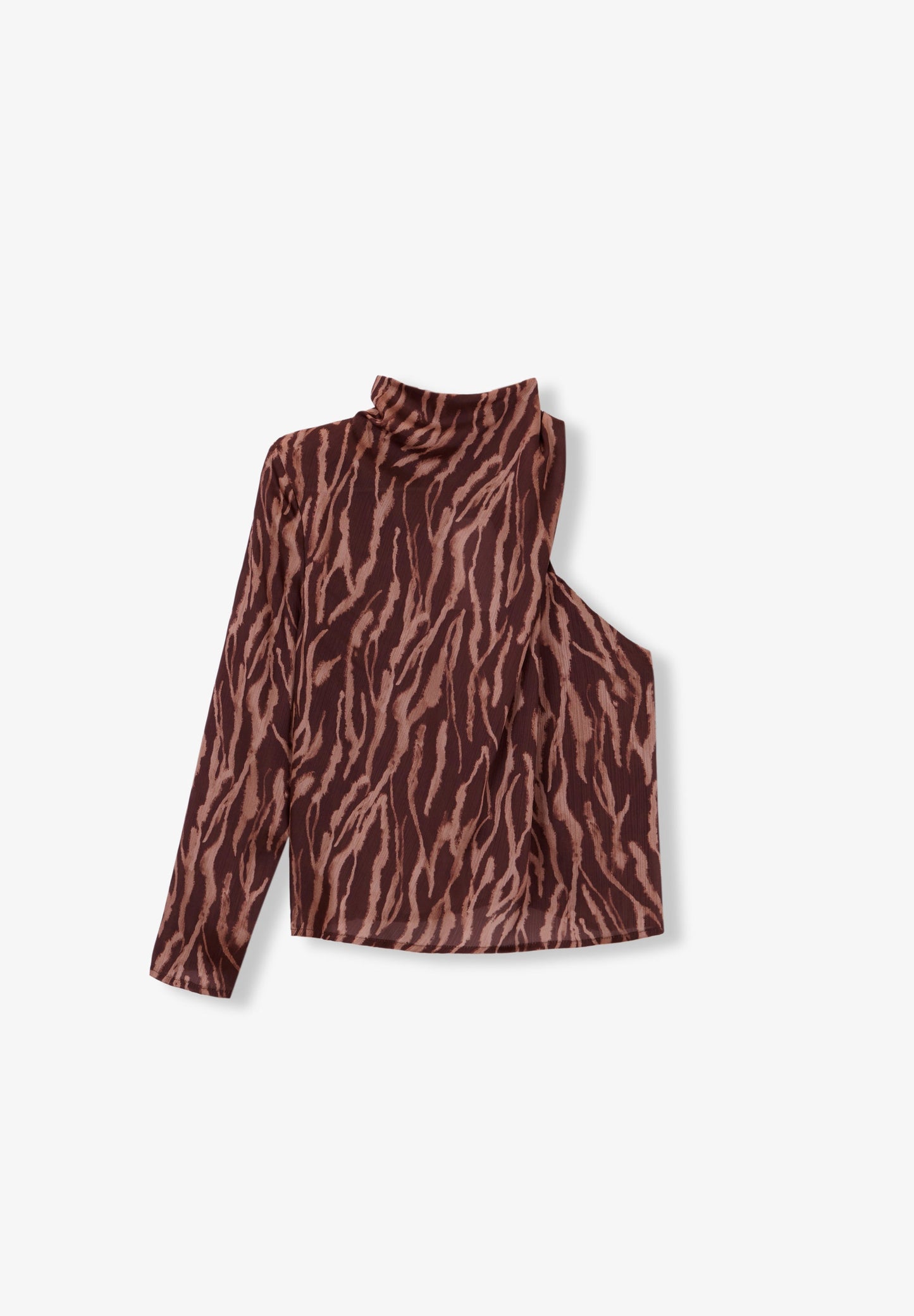 BLUSA ASIMÉTRICA CEBRA