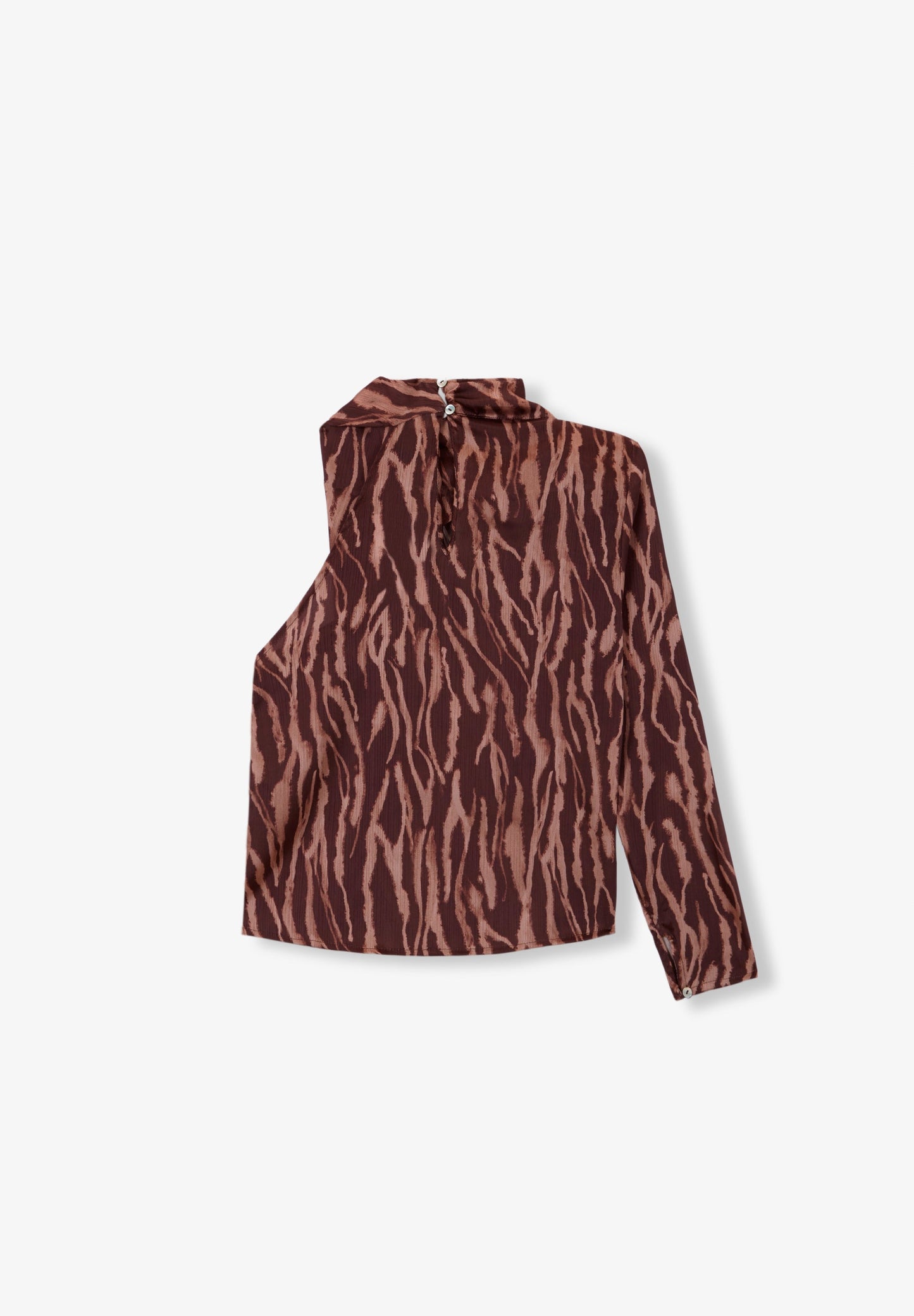 BLUSA ASIMÉTRICA CEBRA