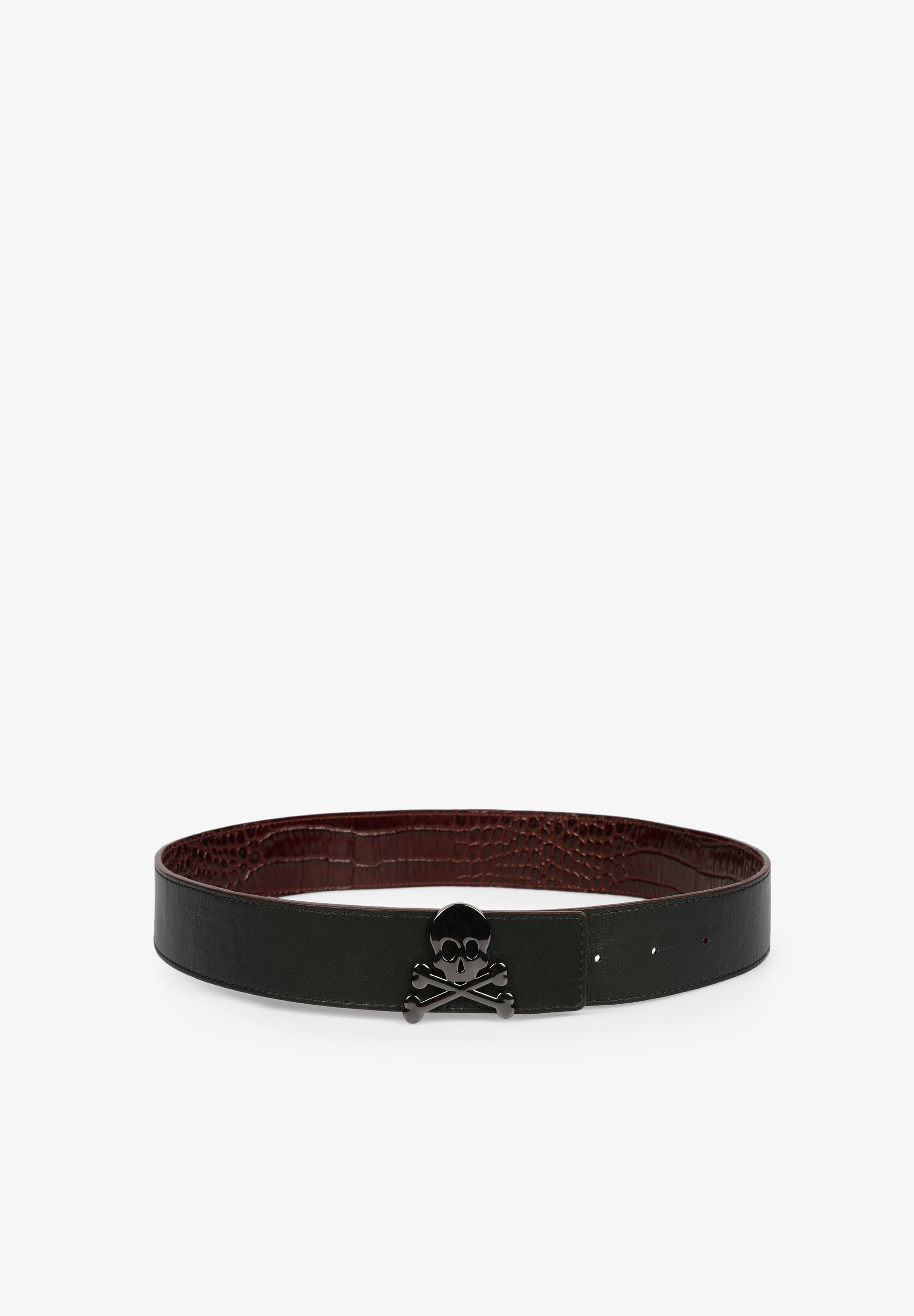 CINTURÓN REVERSIBLE CALAVERA