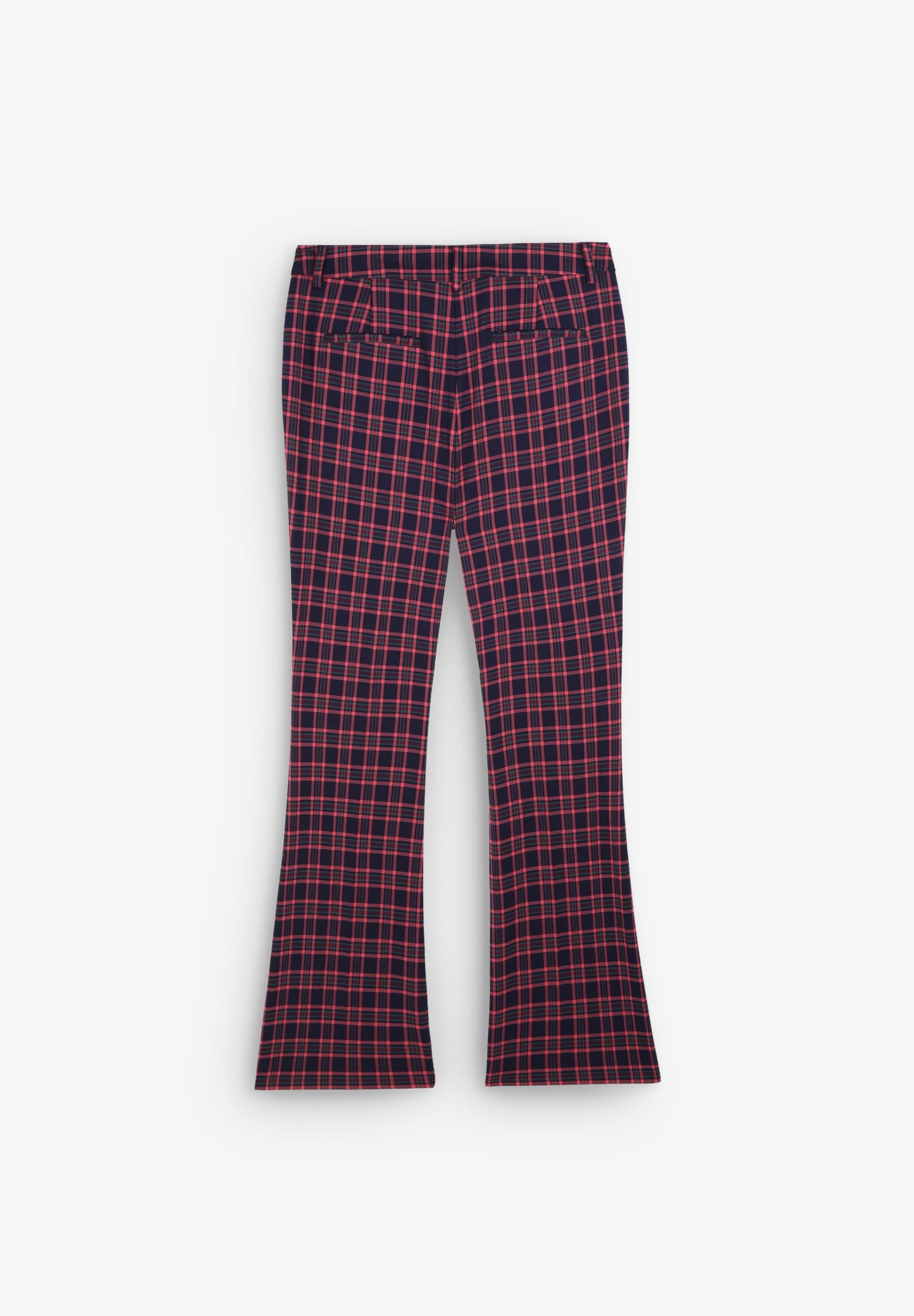 PANTALÓN CUADROS ANKLE FLARE