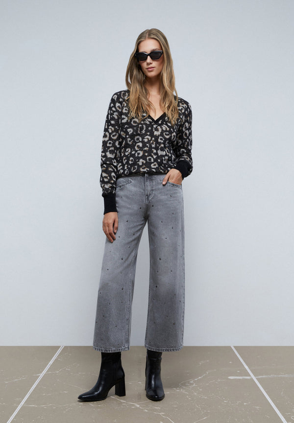 JEANS CULLOTE TACHUELAS