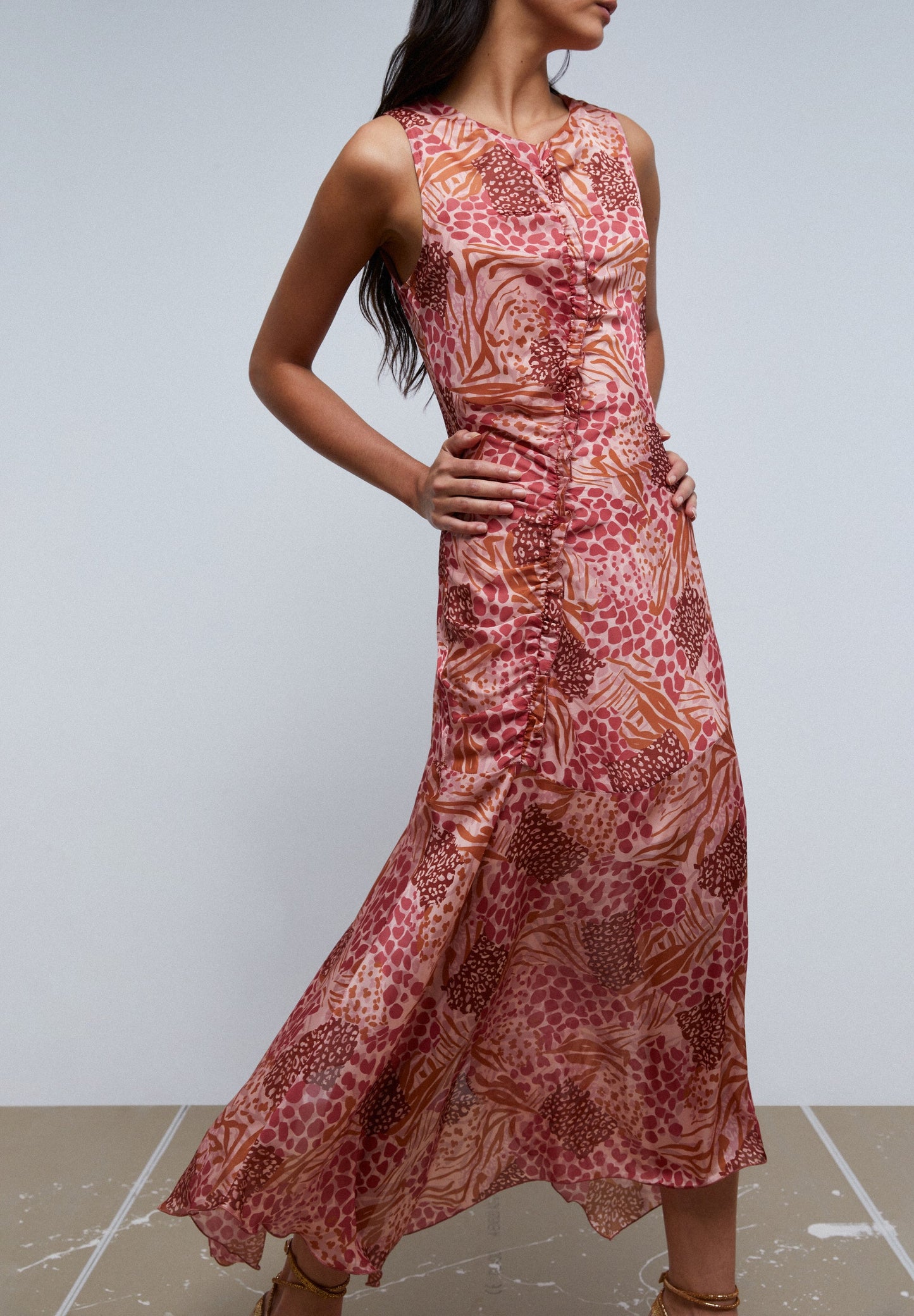 VESTIDO EVASÉ ANIMAL PRINT