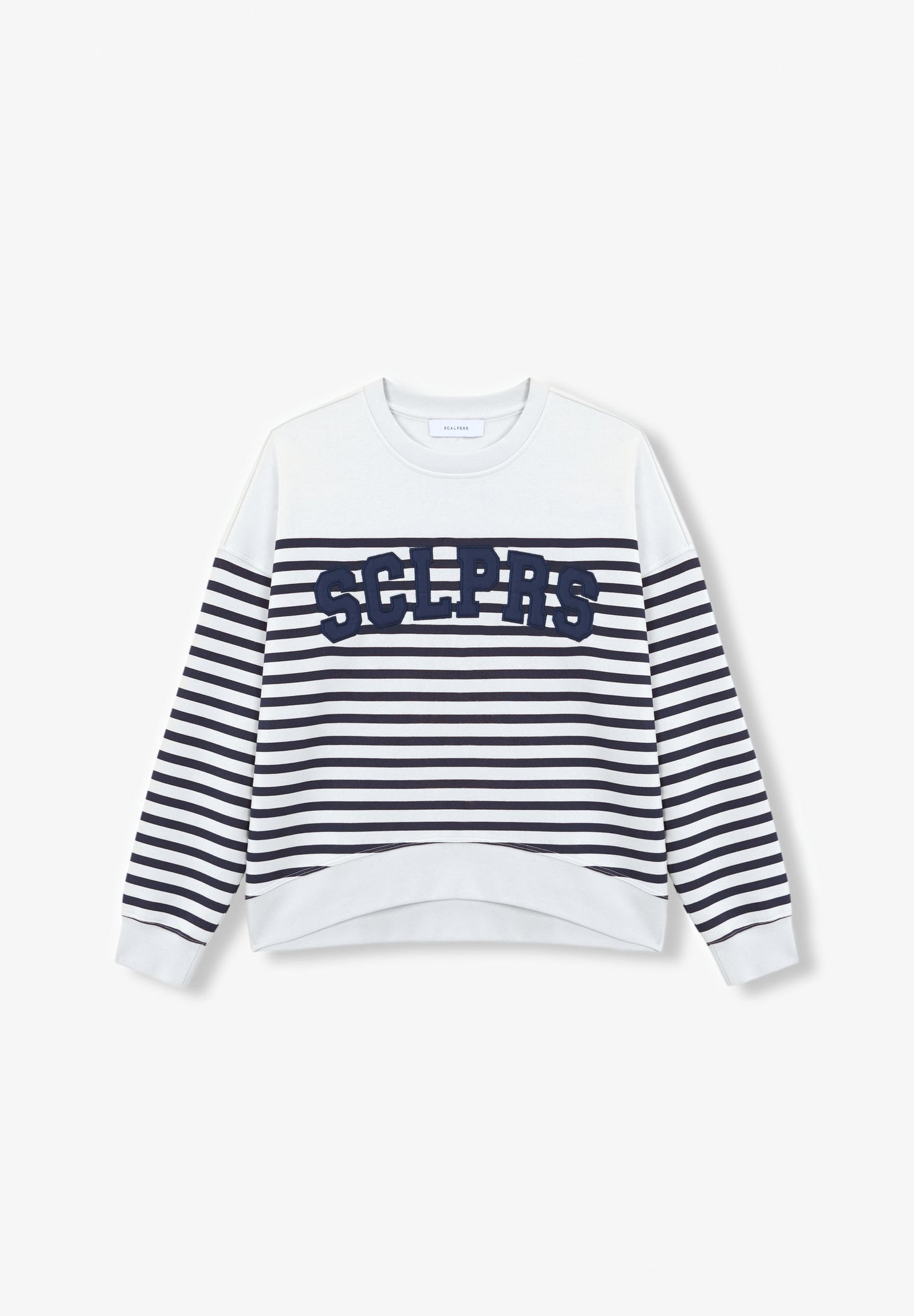 SUDADERA RAYAS LOGO