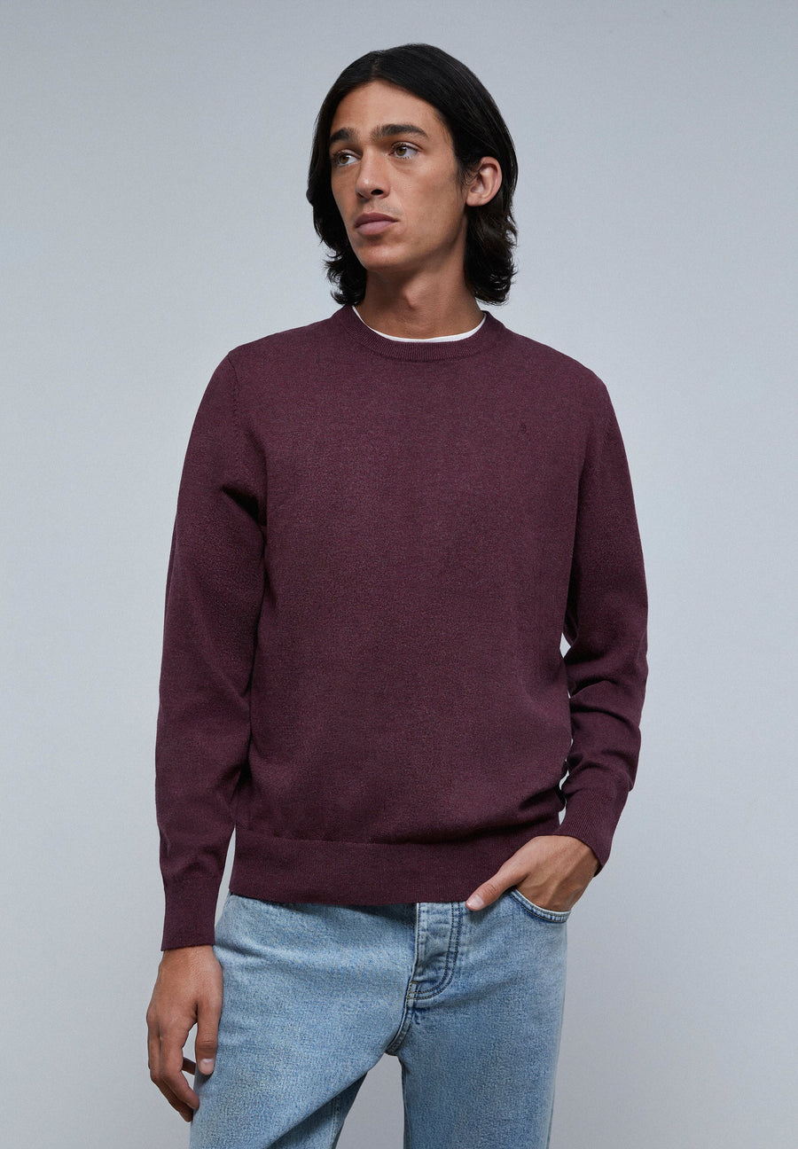 JERSEY CUELLO REDONDO CALAVERA