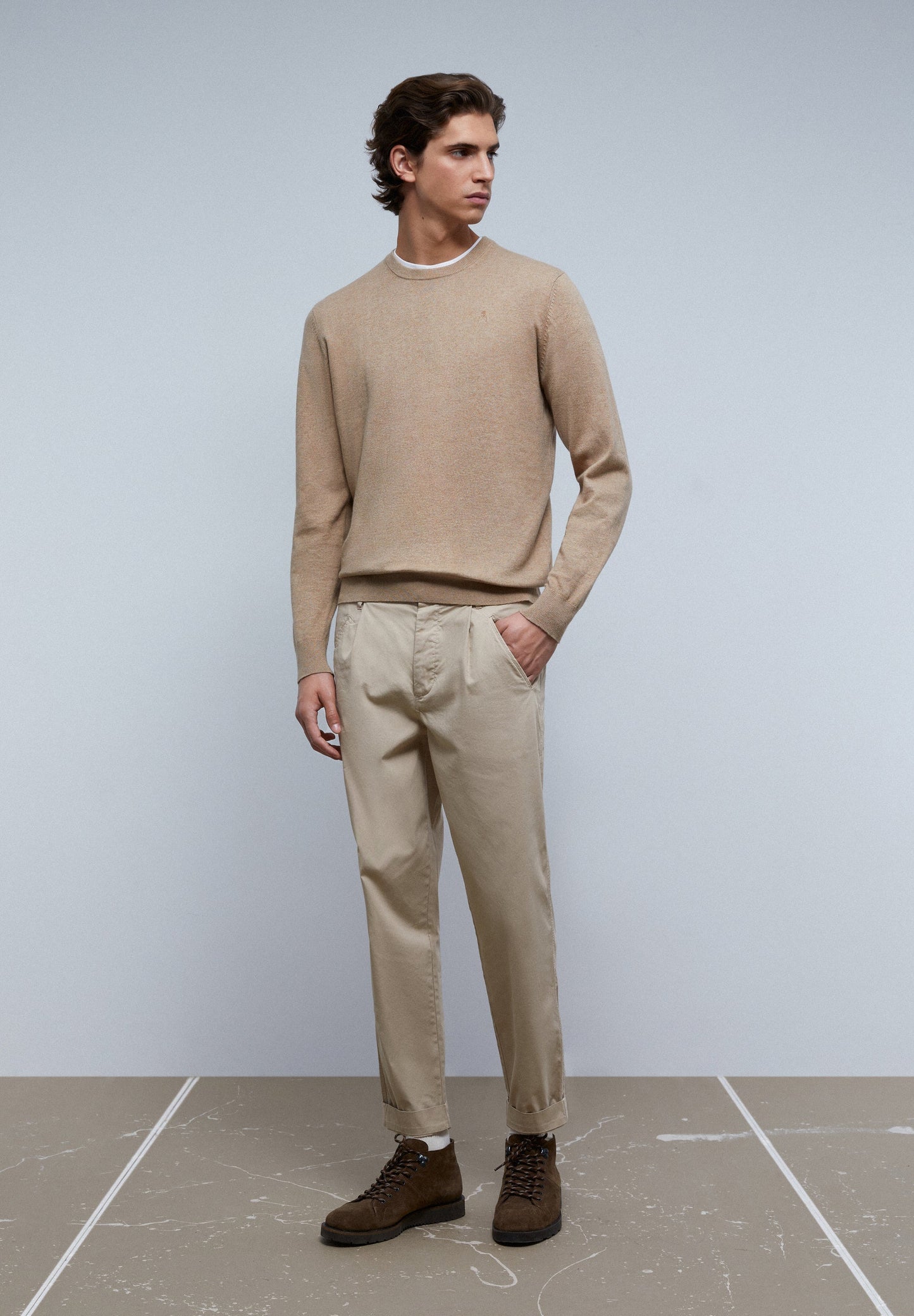 JERSEY CUELLO REDONDO CALAVERA