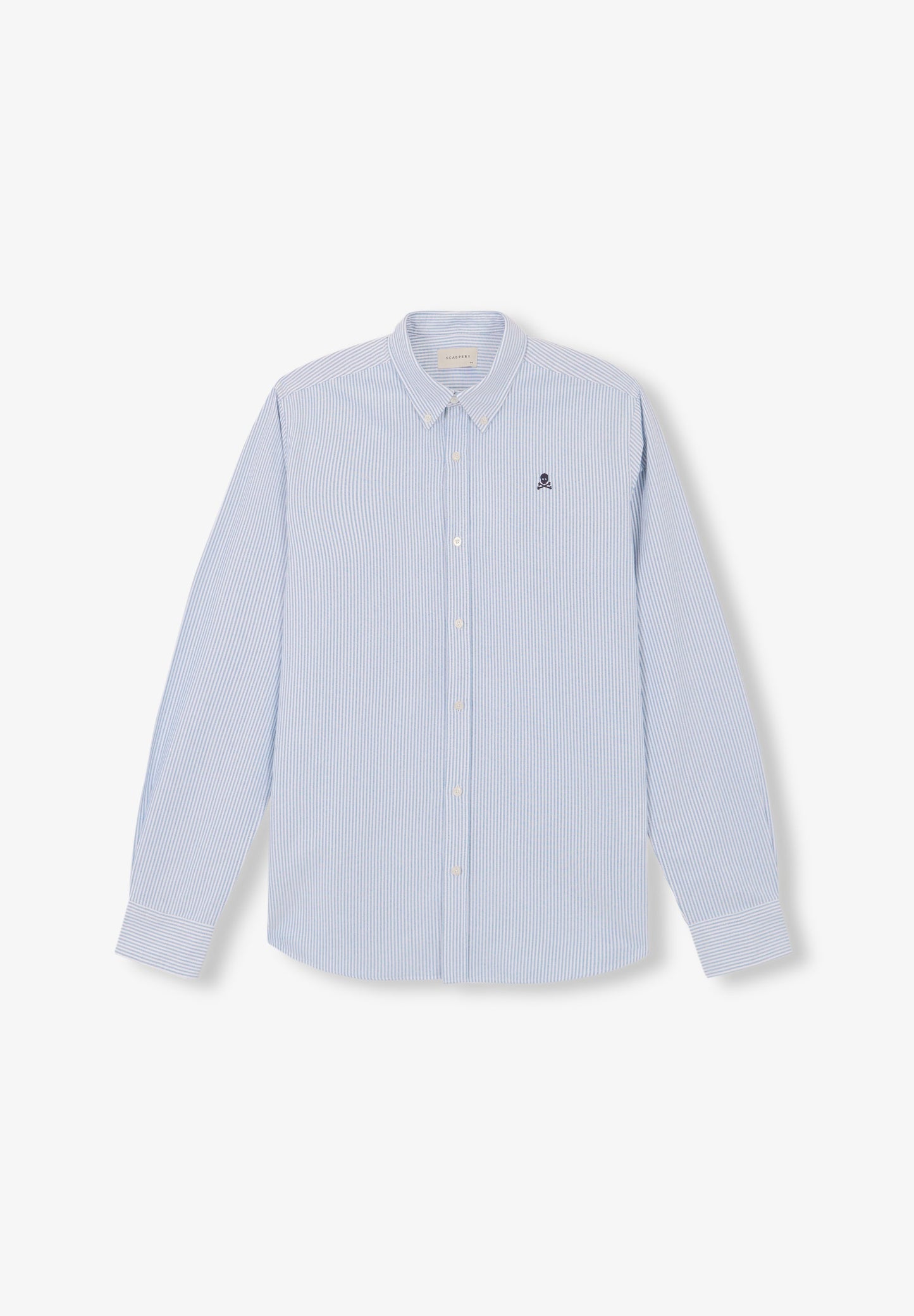 CAMISA OXFORD CALAVERA CONTRASTE